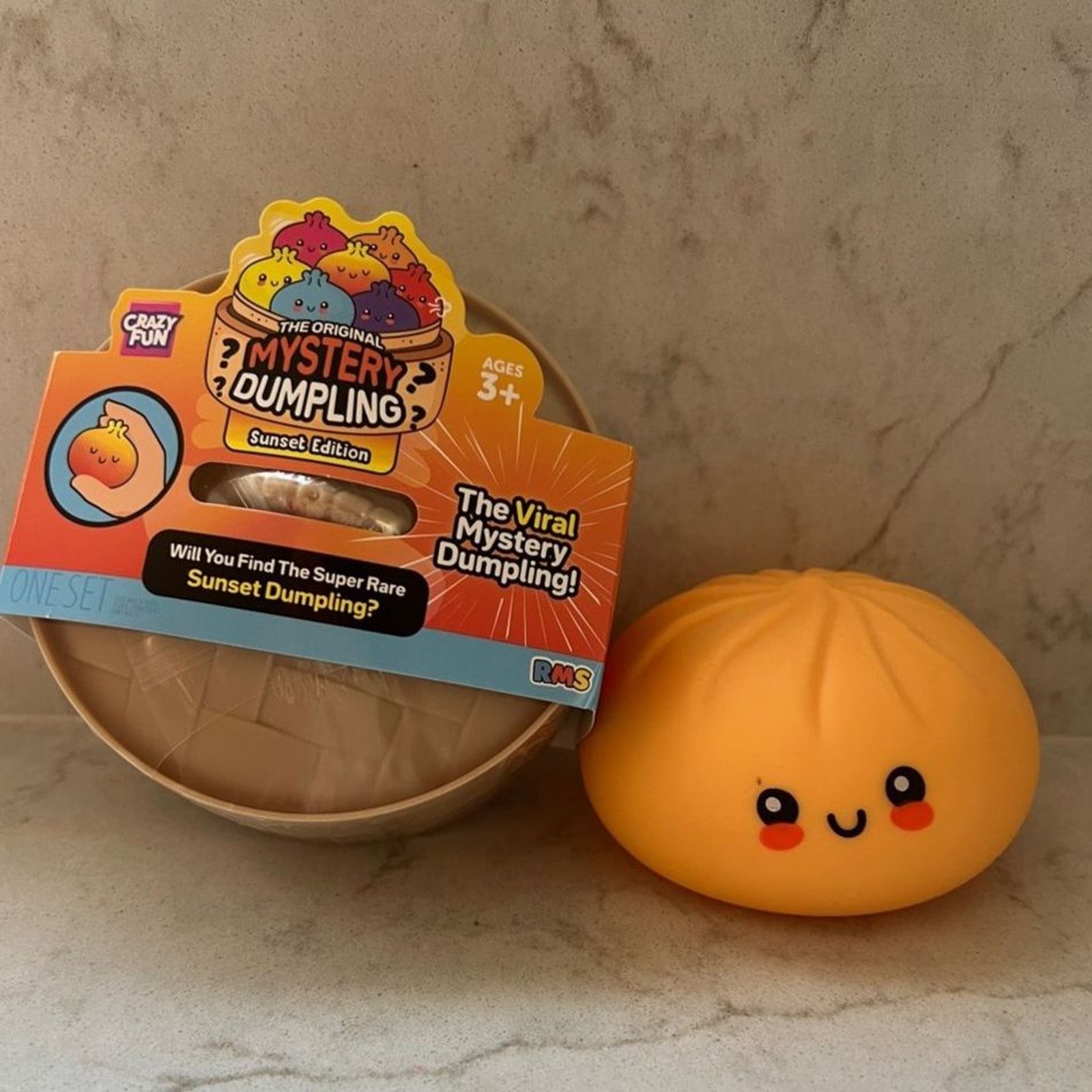 The Original Mystery Dumpling – Sunset Edition (Orange/Purple/Yellow)