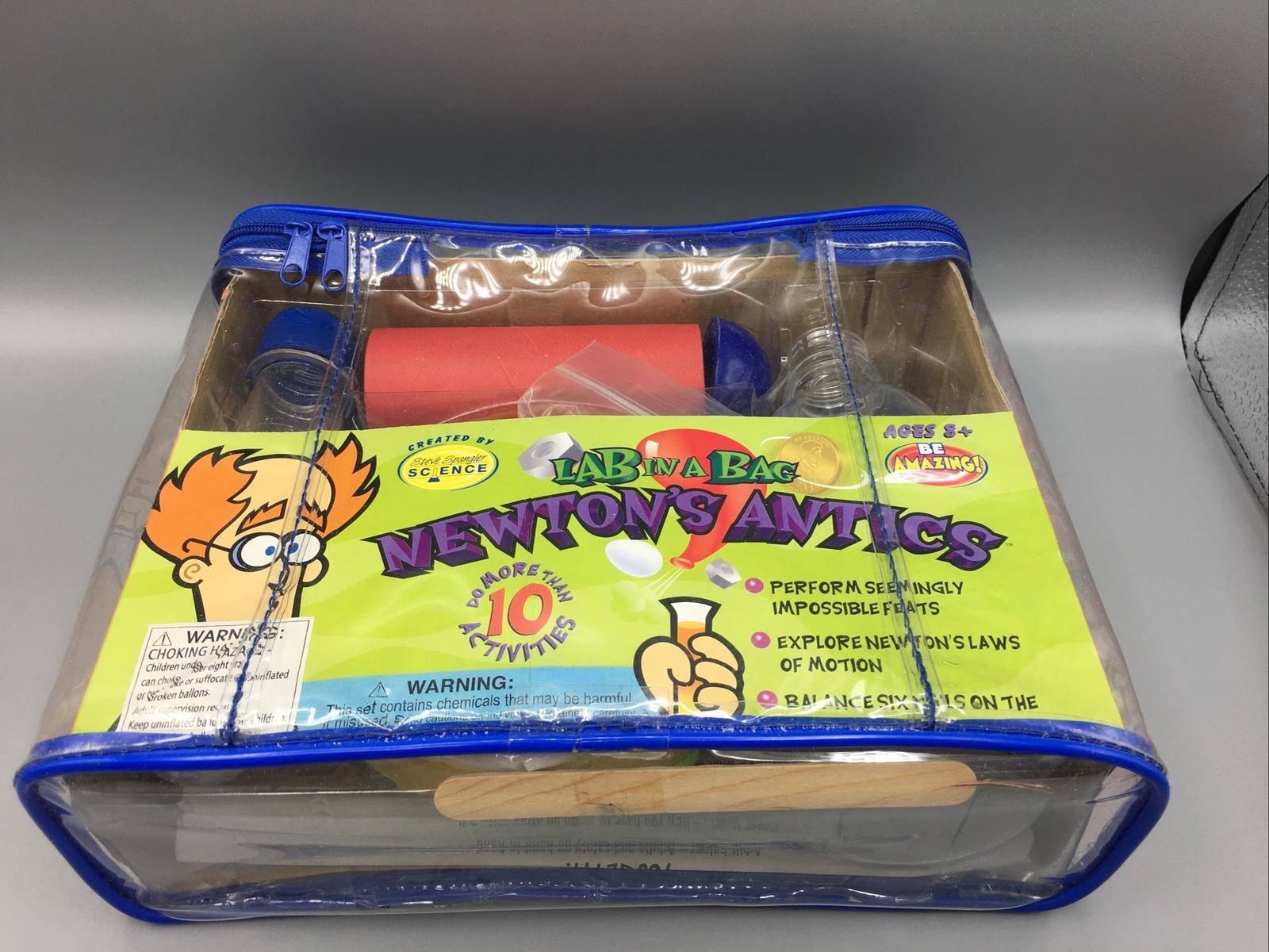 Lab In A Bag Newton’s Antics 10 Plus Activities Science Experiments Scientific