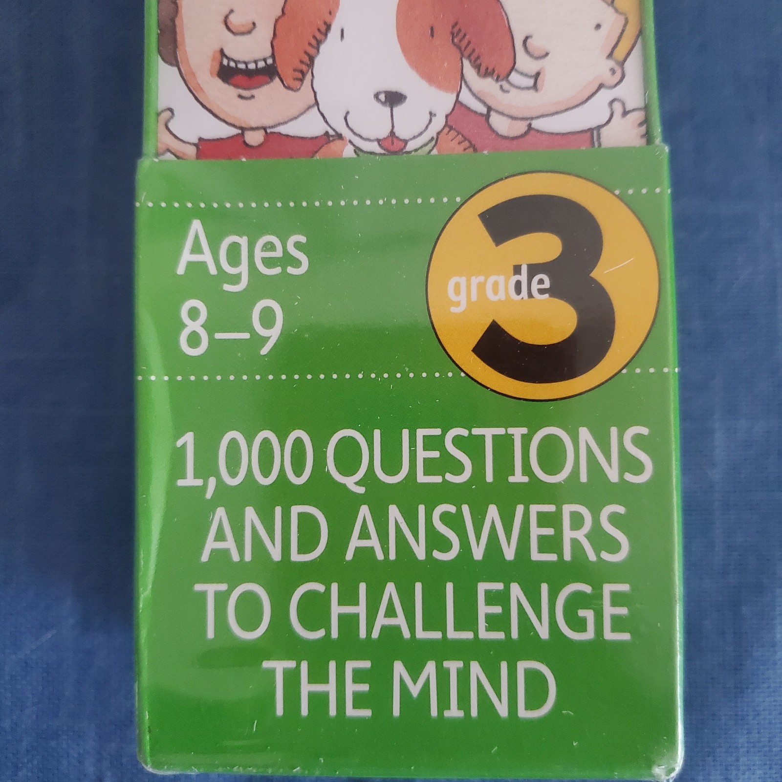 Brain Quest 3rd Grade Q&A Cards Ages 8-9 Summer Learning Educational Travel Game