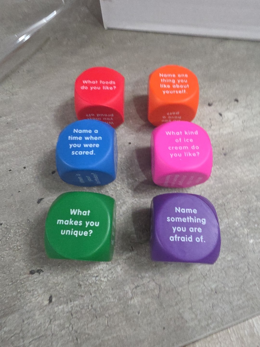 Learning Resources Conversation Cubes Educational Dice Set Classroom Counseling