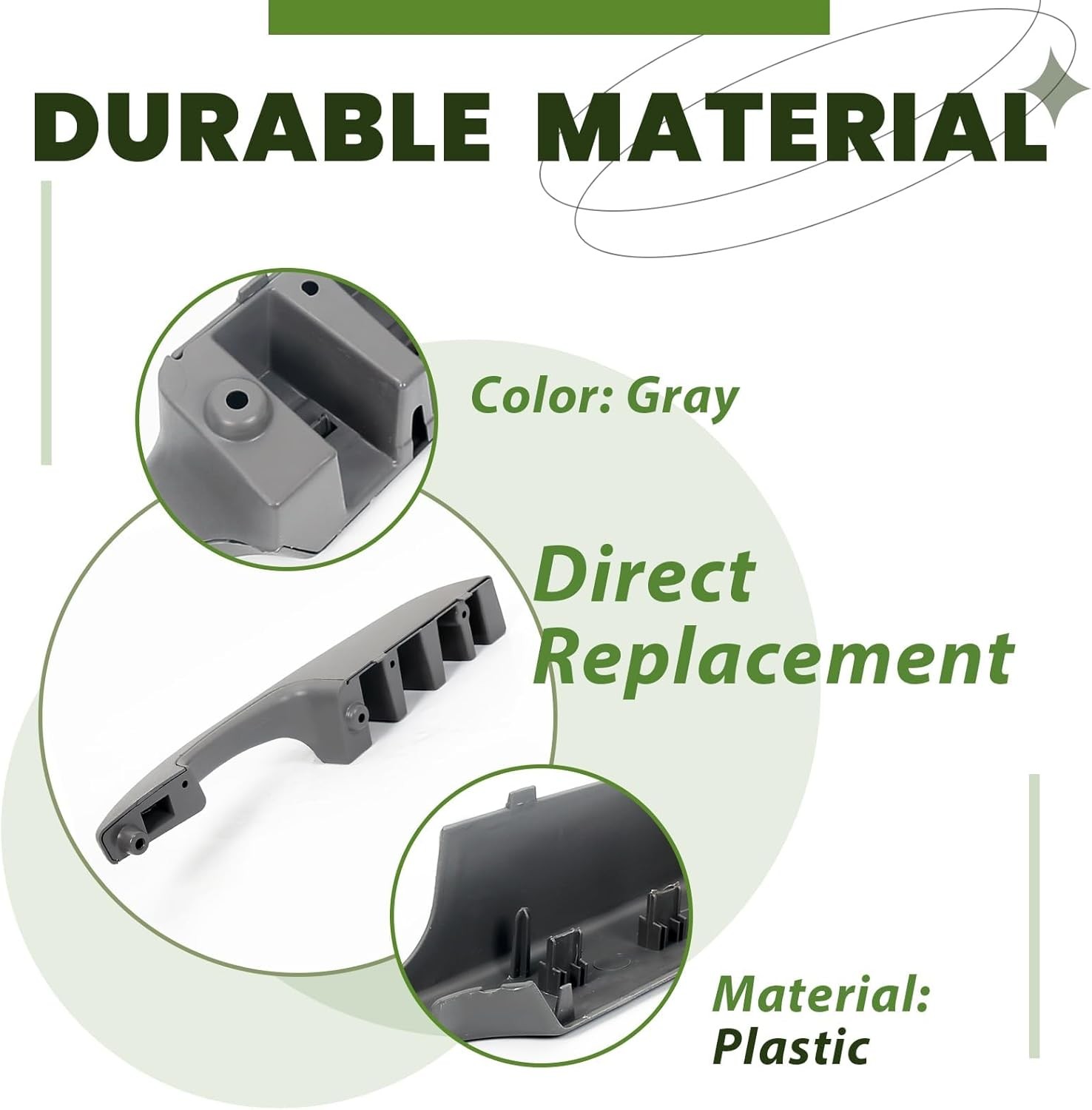 ECOTRIC Interior Pull Handle for Chevy Express Driver Side