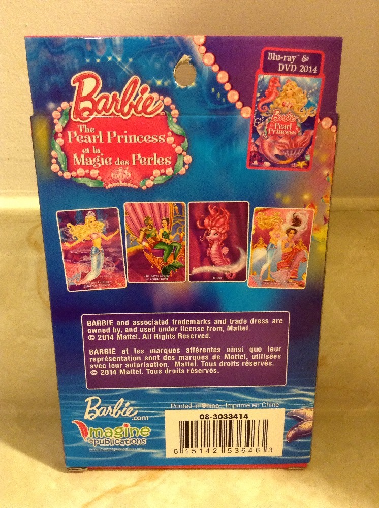 Barbie The Pearl Princess Memory Game 36 Cards NEW
