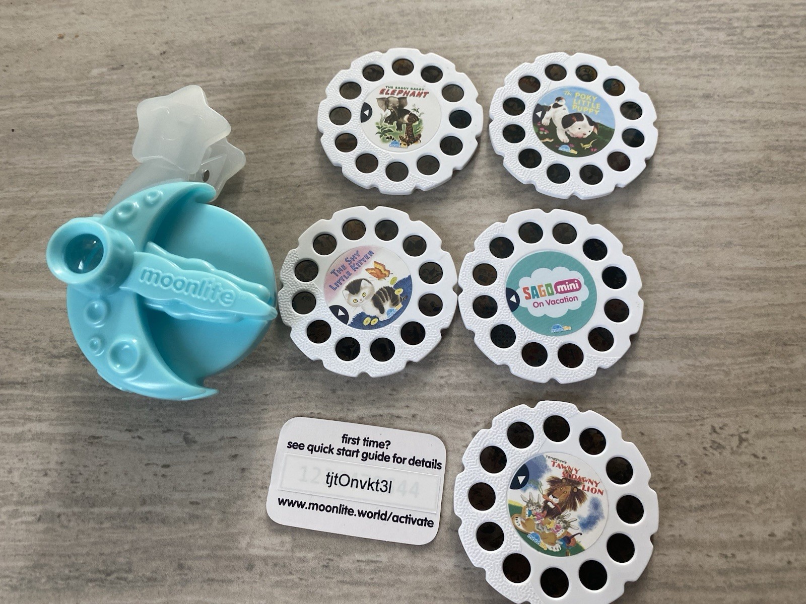 Moonlite Storytime Projector + Stories