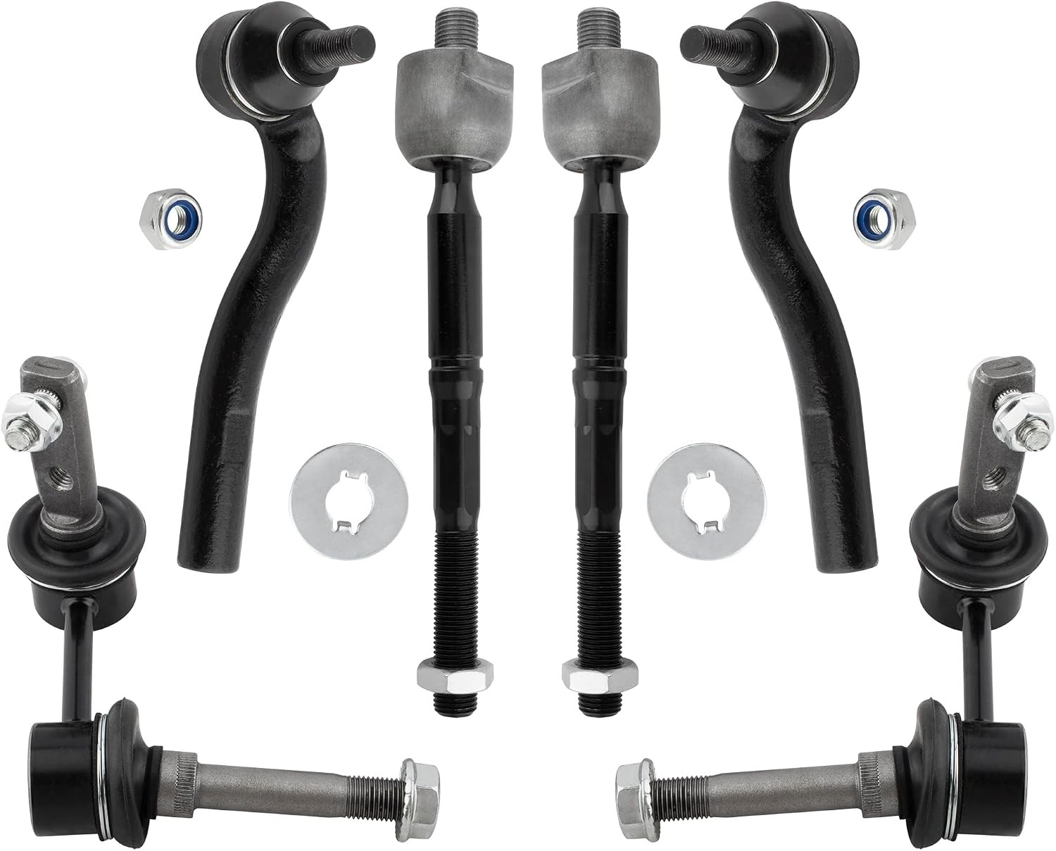 Inner Tie Rod End Sway Bar Kit Lexus 6 Piece Set