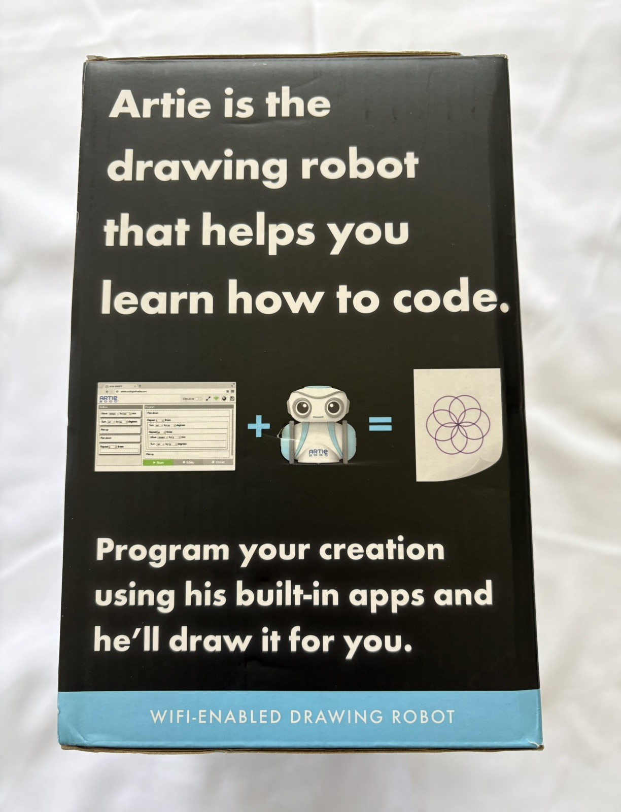 Artie 3000 Coding Robot Stem Toy for Kids Learn Programming and Art / Drawing