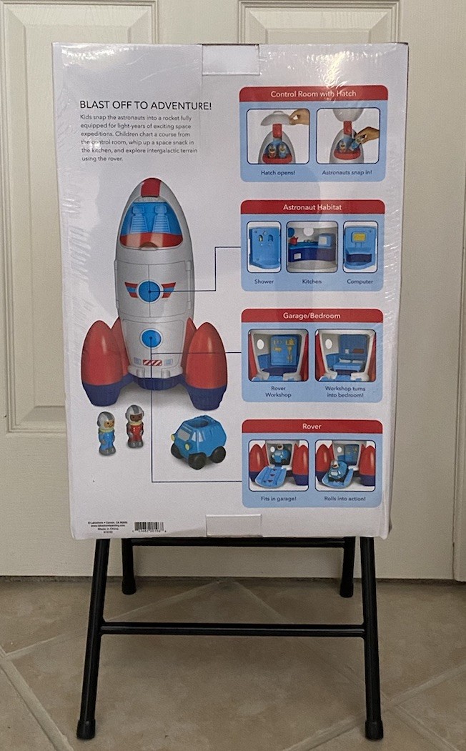 Lakeshore Learning ~ Learn & Play Explore Rocket Space Ship Toy AGES 3+ YRS NEW!