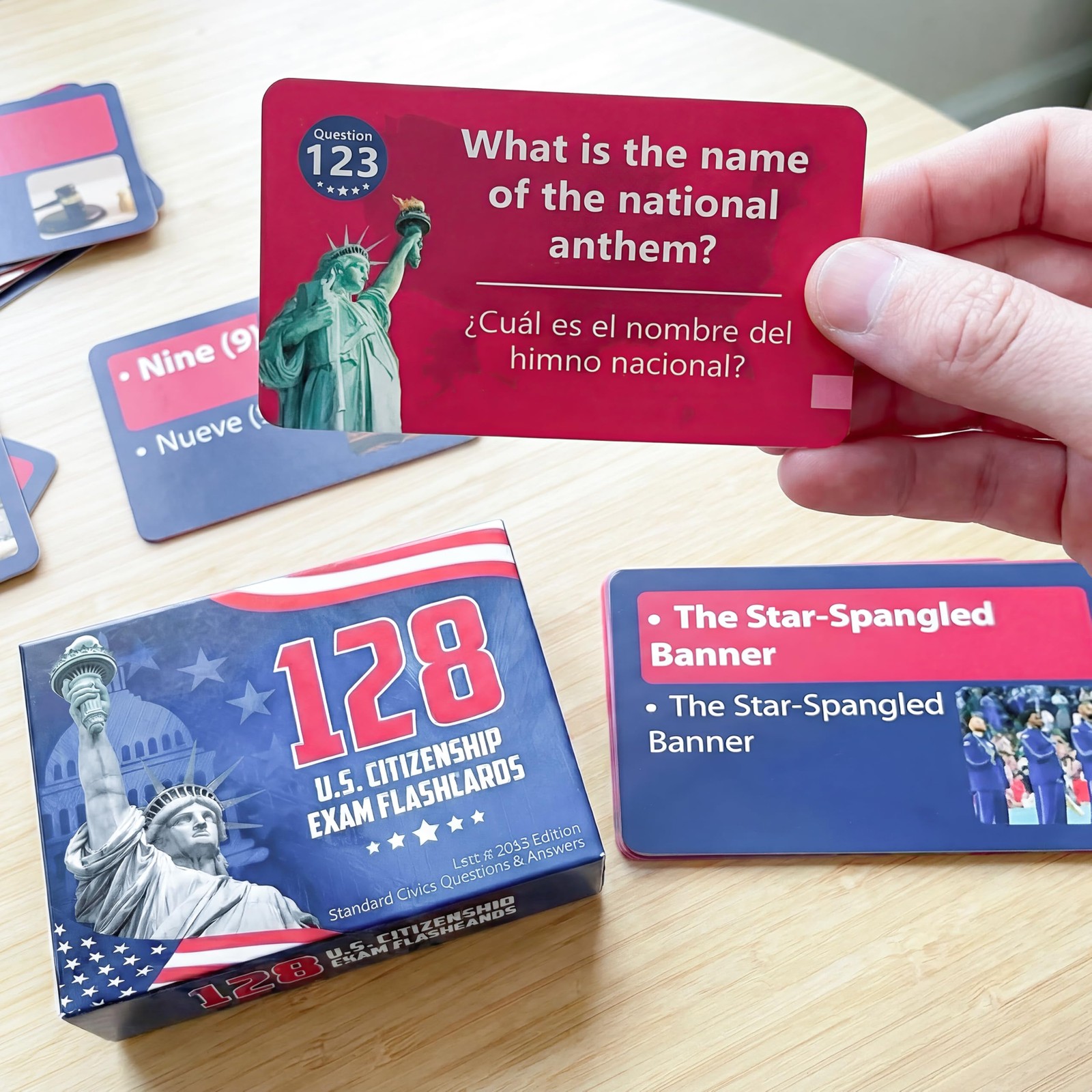 US Citizenship Flash Cards 2026, 128 USCIS Civics Test Questions and Answers,…