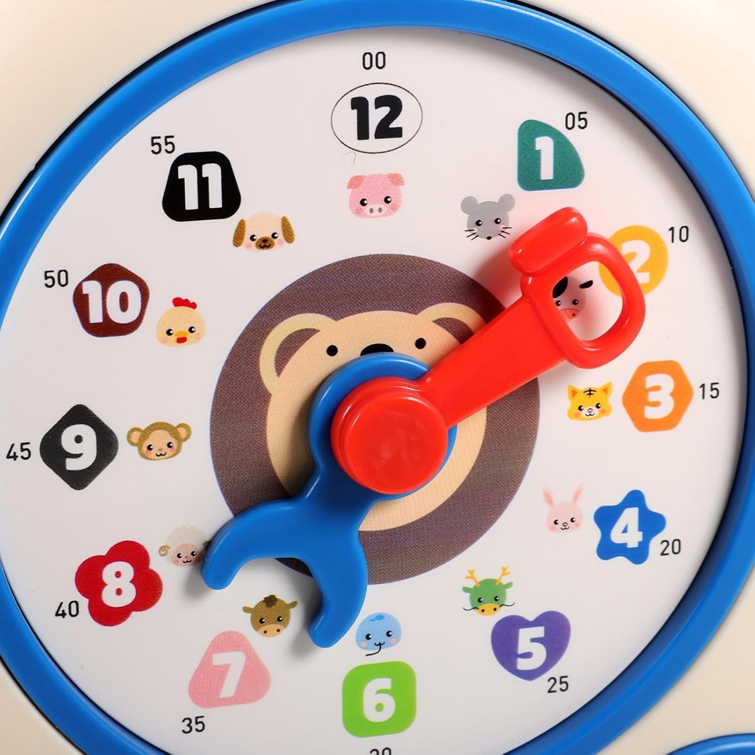 🚨 NEW – Learning Machine Clock Interactive Educational Multiple Cognition Toy
