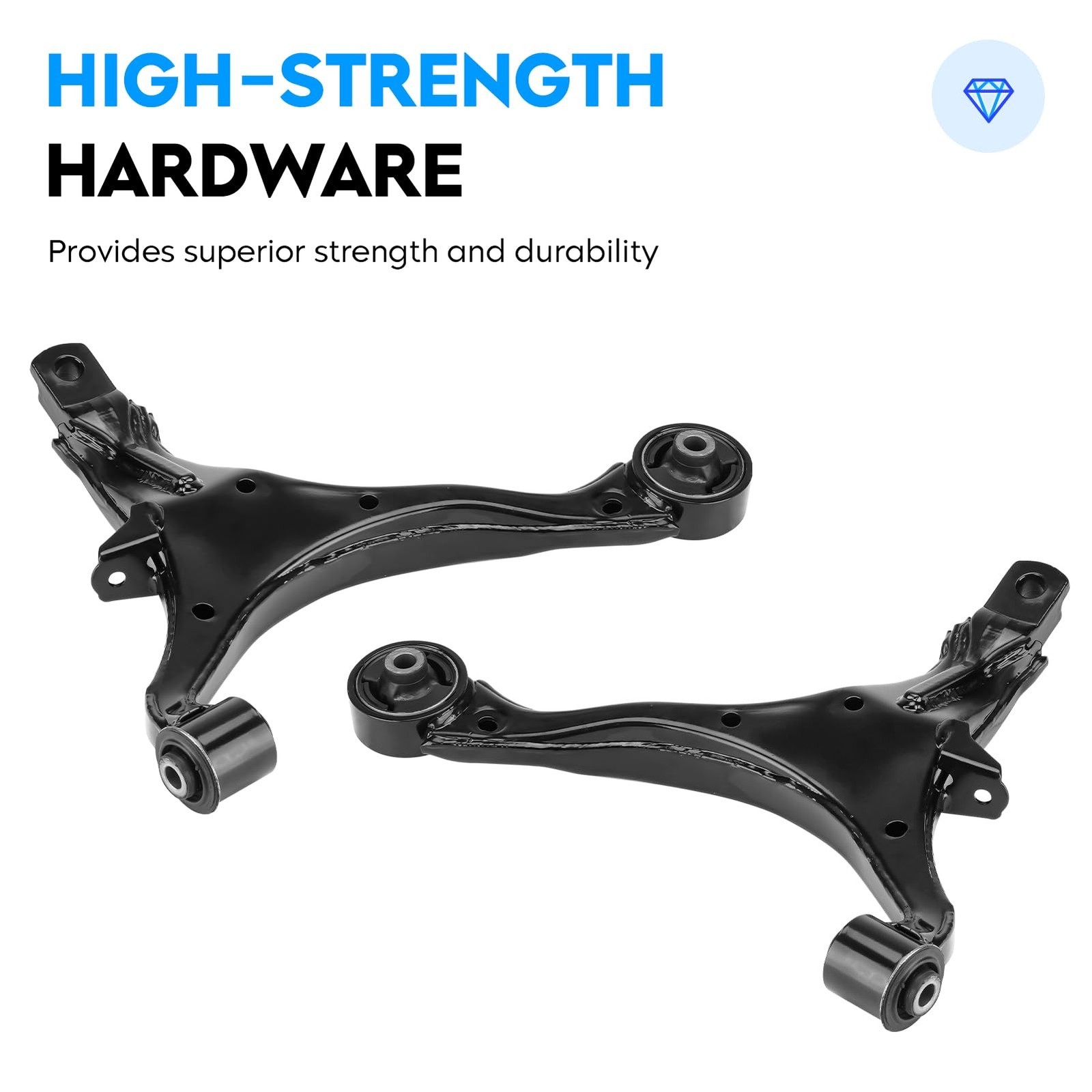 Front Lower Control Arm + Ball Joint for Honda CR-V 2002-2006, Sway Bar End L…