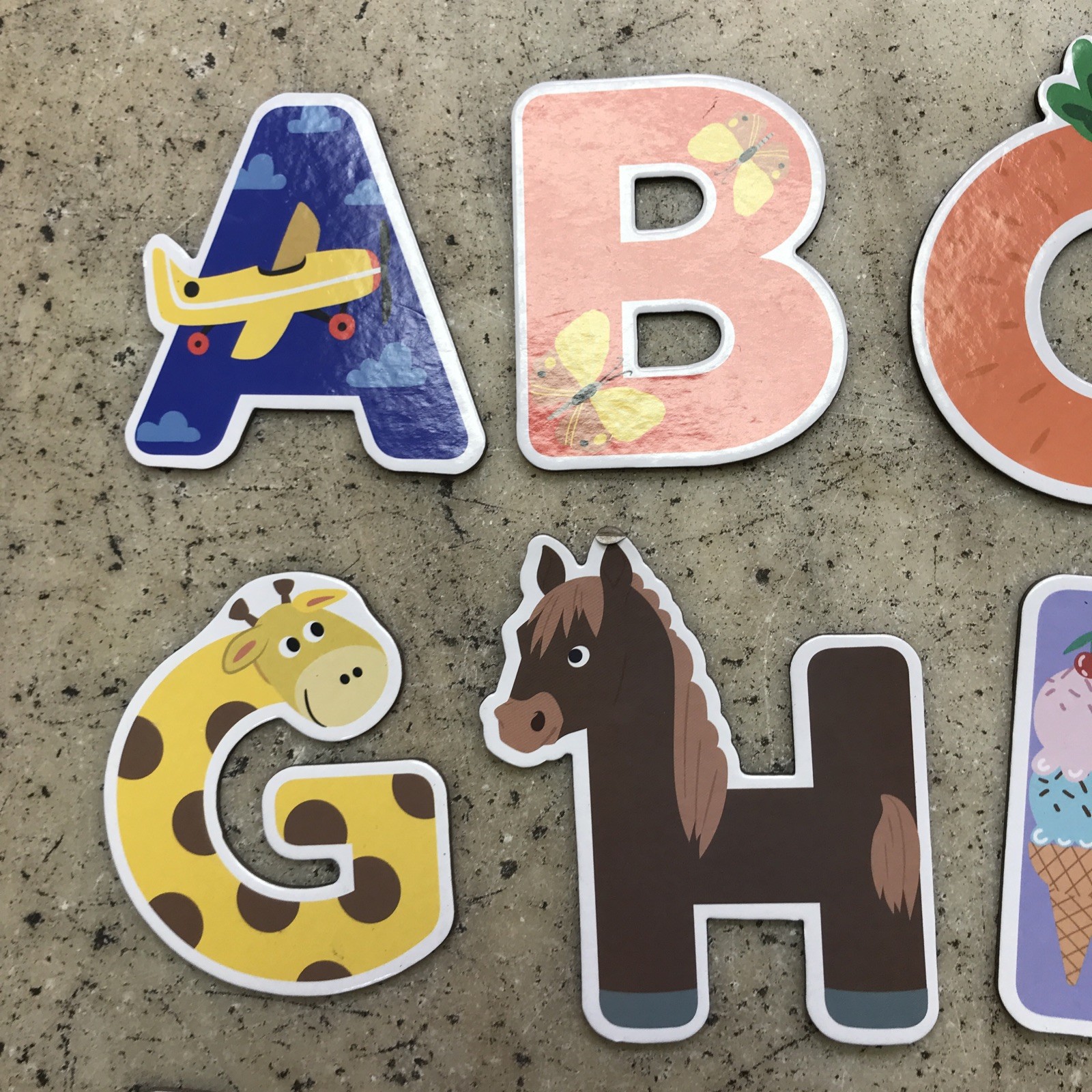 Target Bullseye Back to School Magnetic Alphabet Letters ABC 26 Count Animals
