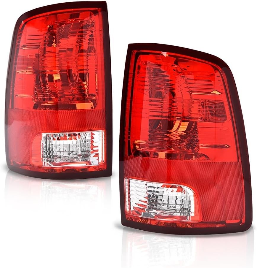 PIT66 Tail Lights Dodge Ram 1500 2500 3500 2009-2018 Fit Rear Lights Assembly