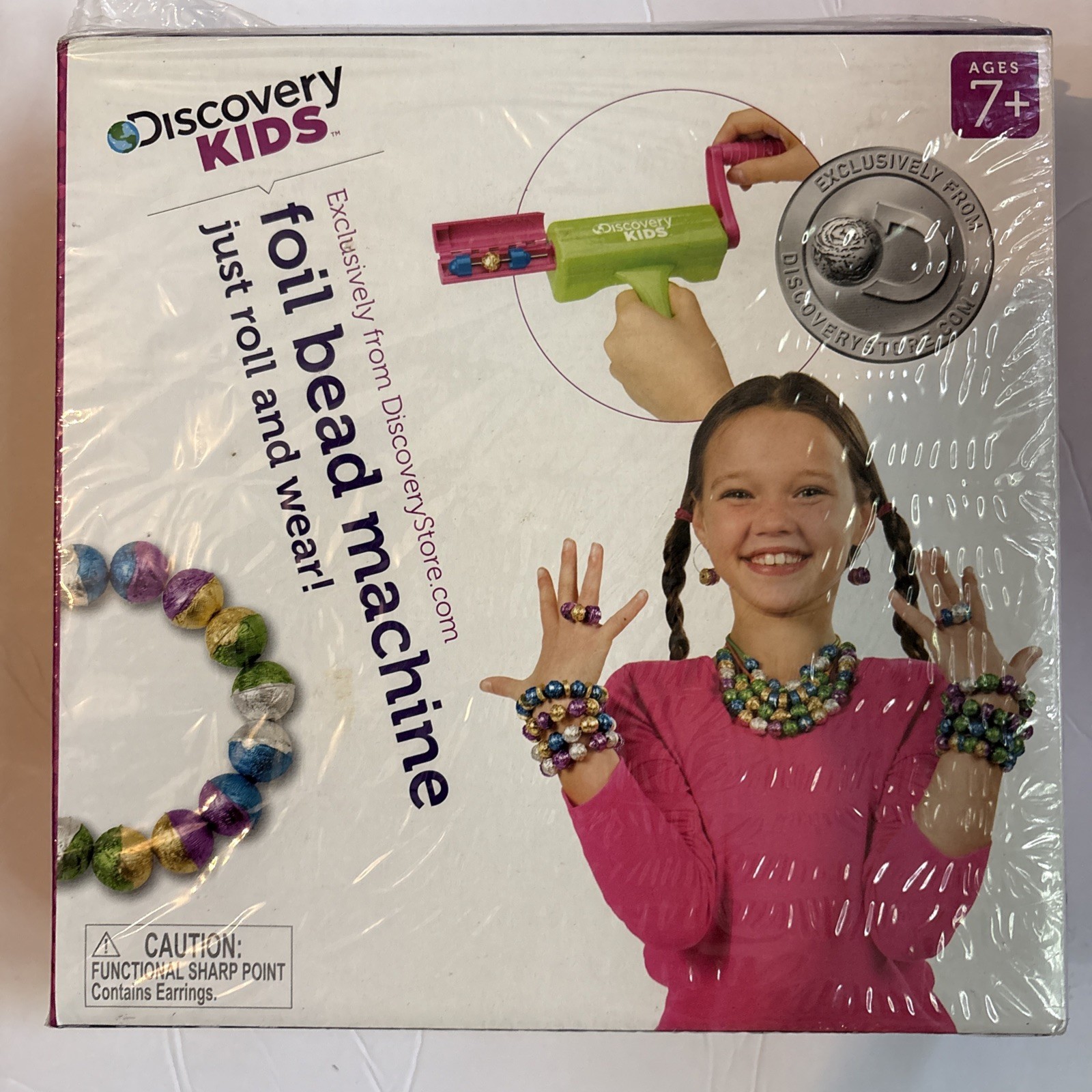 New Discovery Kids Foil Bead Machine Exclusively From Discovery Store New Sealed
