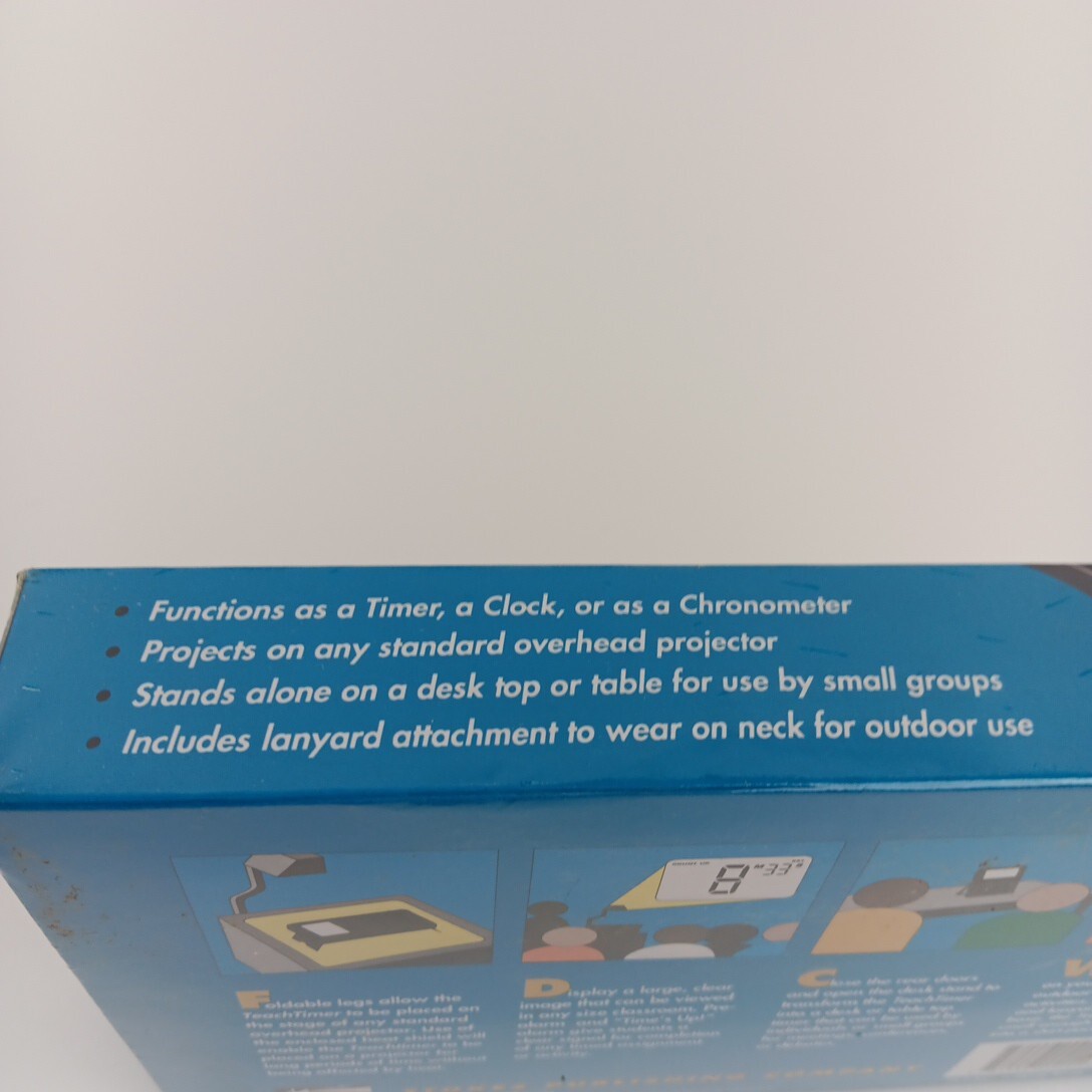 Stokes TeachTimer 229 Timer Clock Chronograph Teach Timer Overhead Projector
