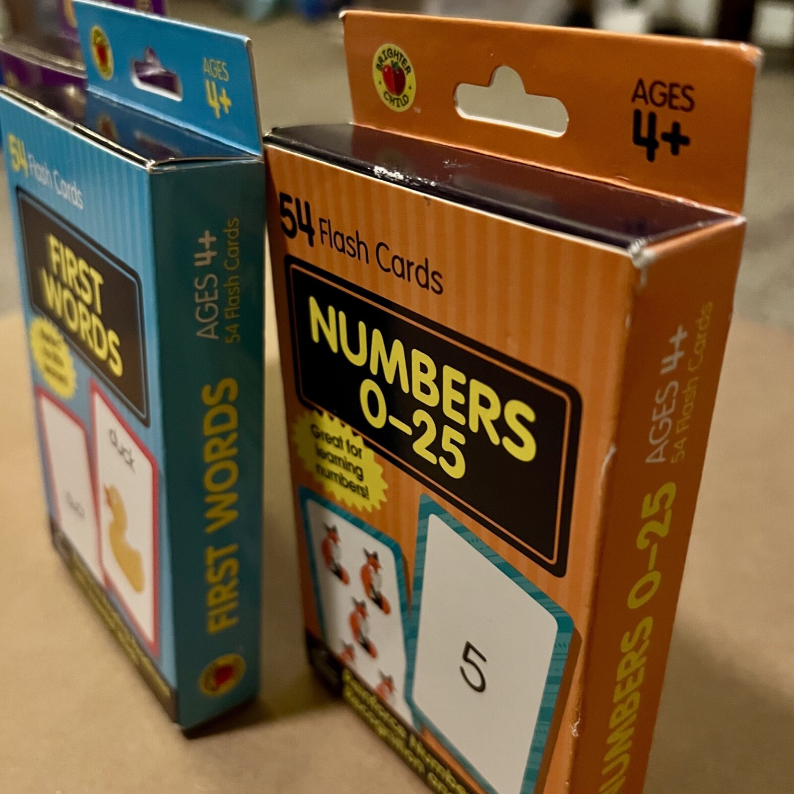 Carson Dellosa Toddler Flashcards 3 Pack: Alphabet, First Words, Numbers (0-25)