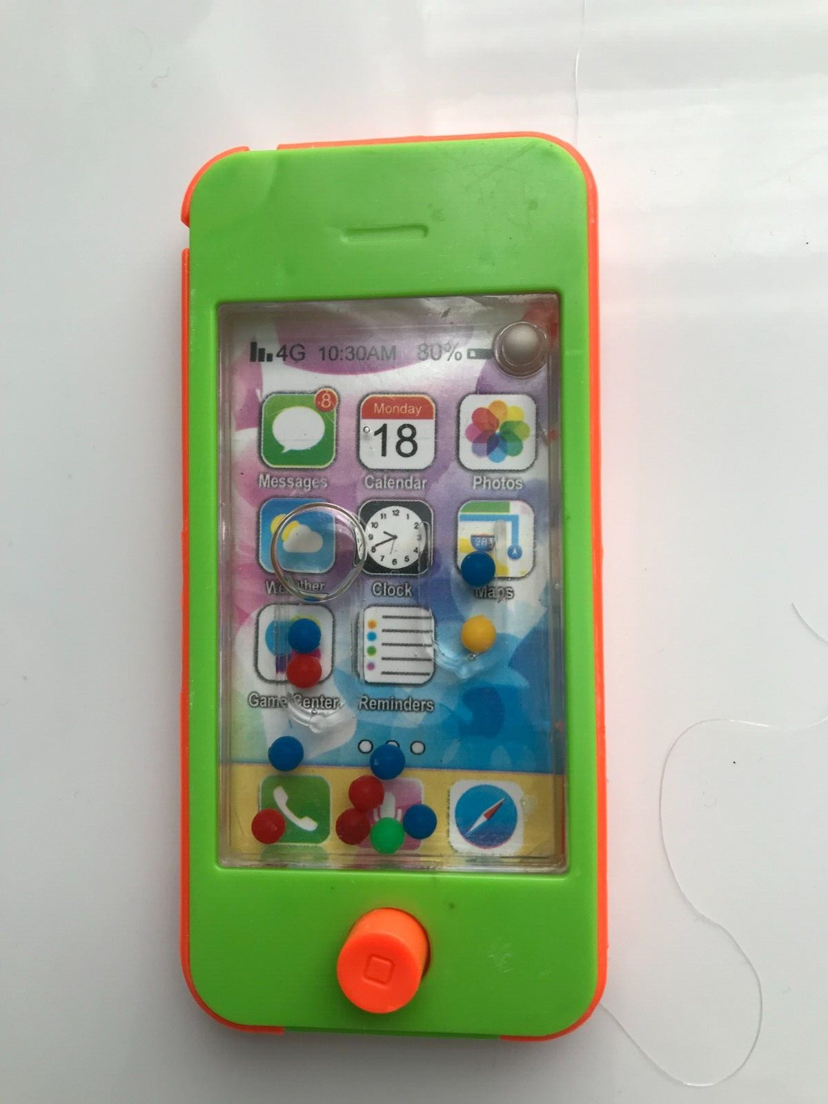 Phone Shape And Handheld MINI Classic Water Game Toy For Children