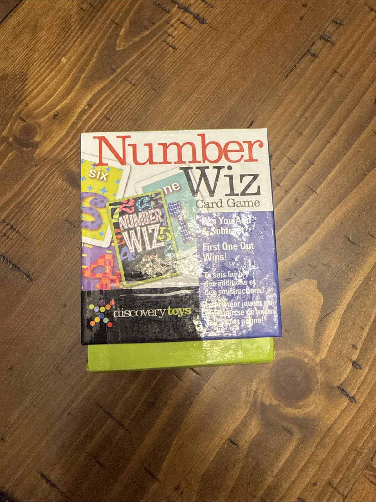 NEW Discovery Toys NUMBER WIZ Math Card Game Group Play Family 7+ Game Night