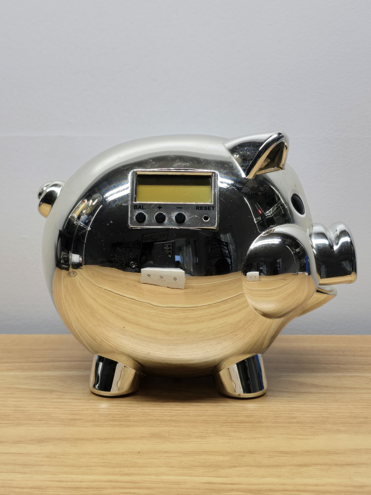 Chrome Pig E Bank with LCD Screen Toys R Us Exclusive Batteries Included