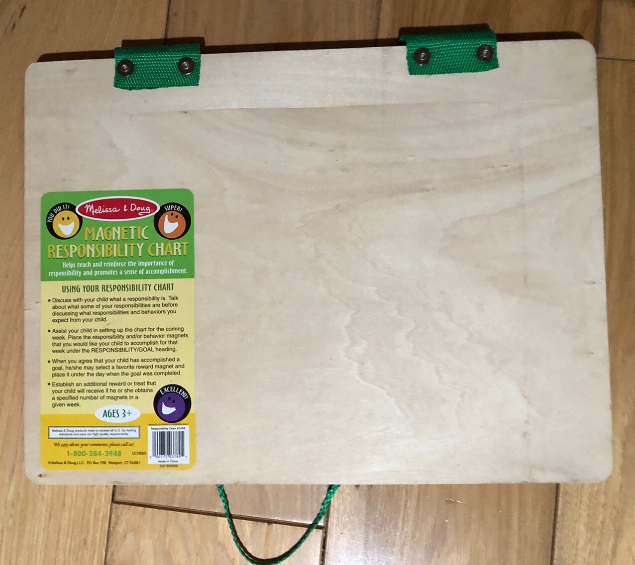 Melissa & Doug My Magnetic Responsibility Chart Child’s Wood Value & Chores