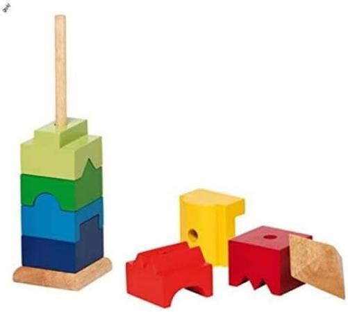 GoKi 58893 Stacking Tower, Mixed
