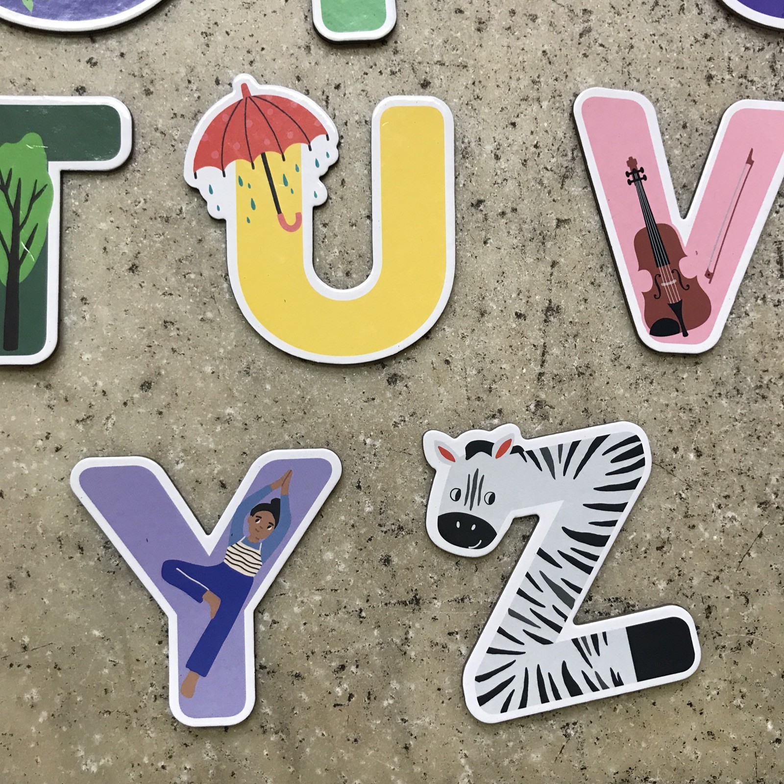 Target Bullseye Back to School Magnetic Alphabet Letters ABC 26 Count Animals