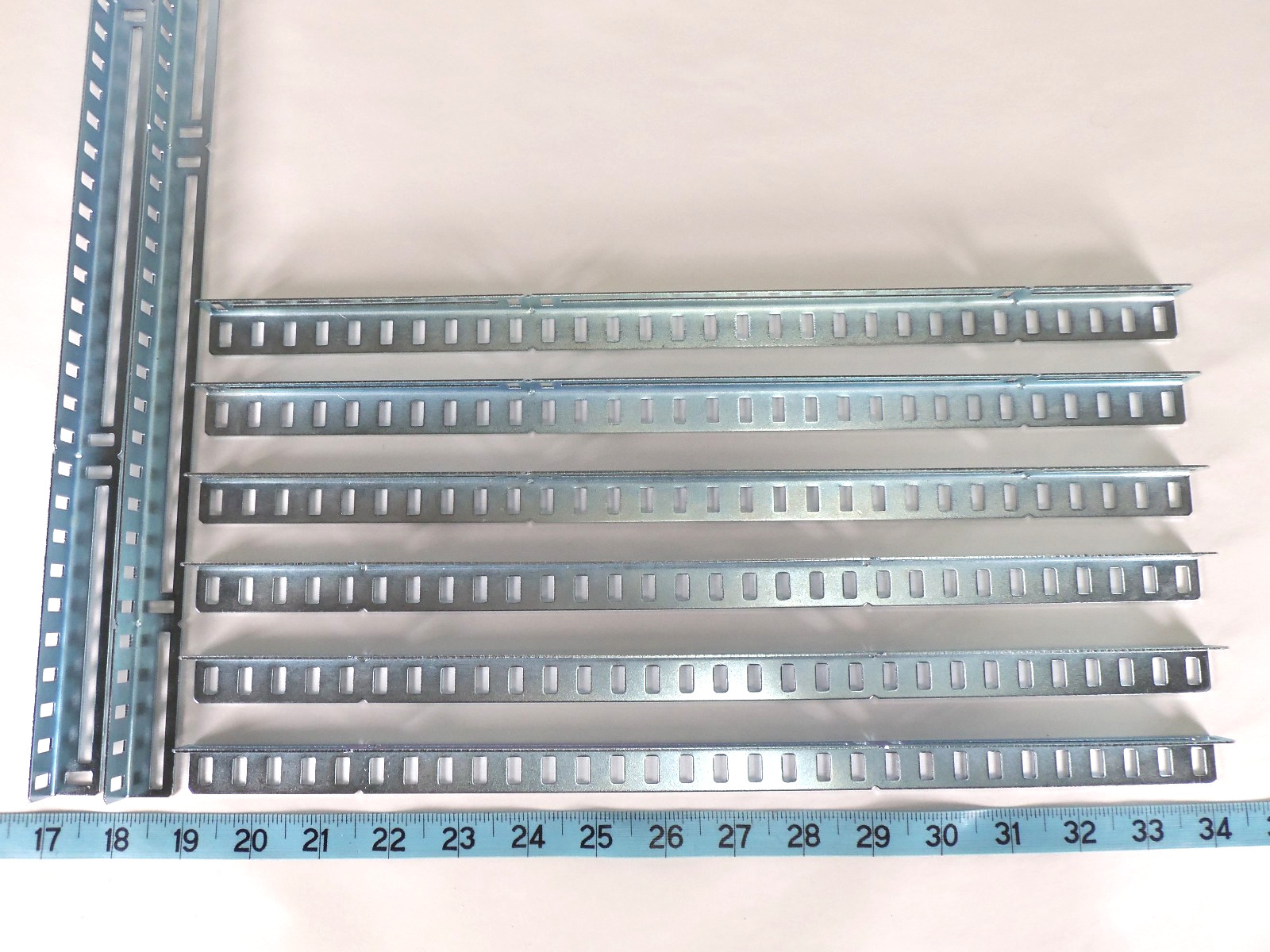 VEX Robotics EXP V5 Steel 1x1x30 Angle Rail Mixed Lot of 8 Pieces