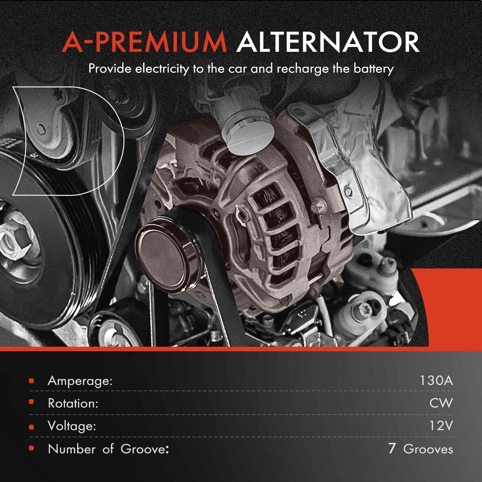 A-Premium Alternator Compatible with Toyota Highlander 2004 2005 2006 2007 L4…