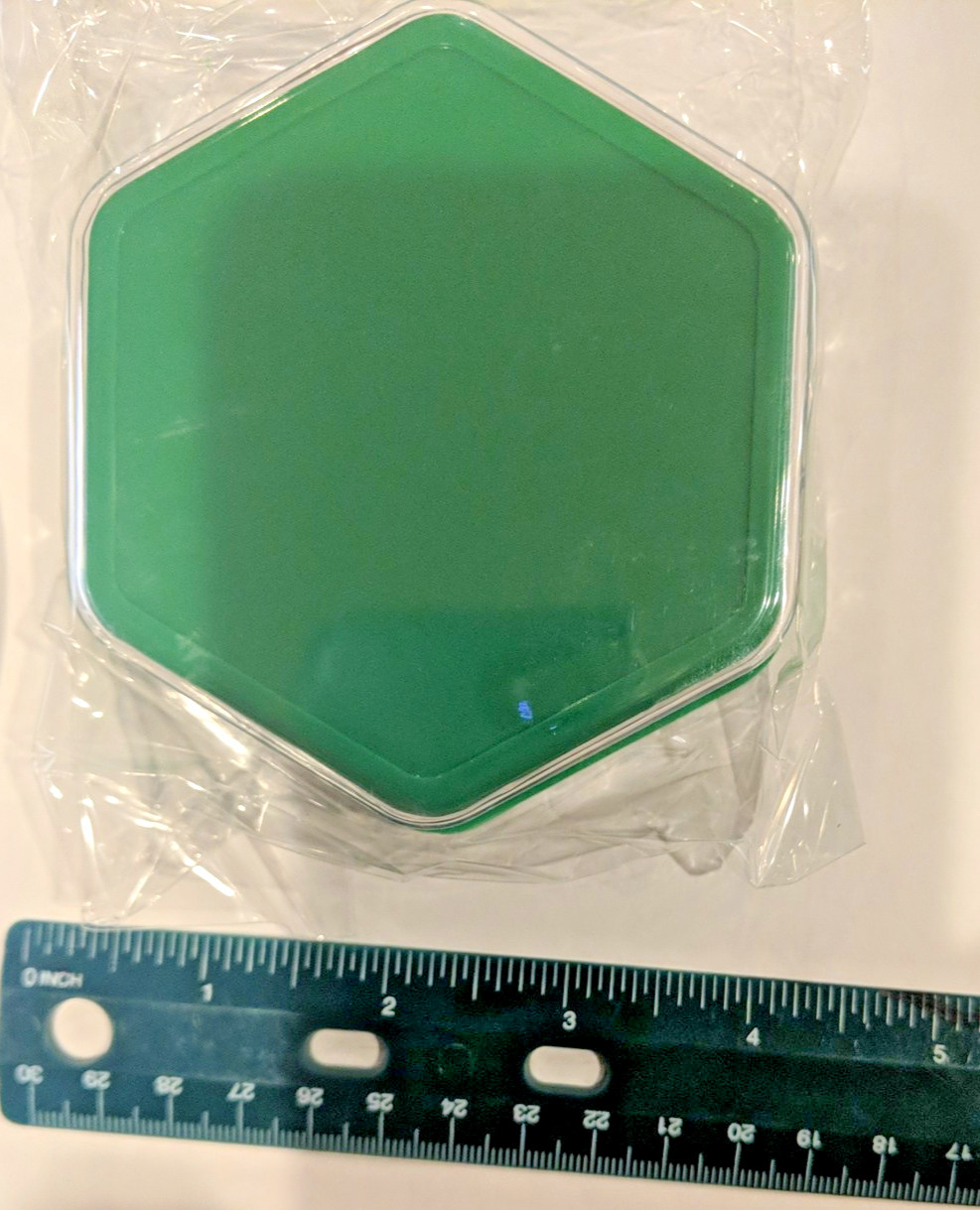 Green Talking Tile — new in sealed package