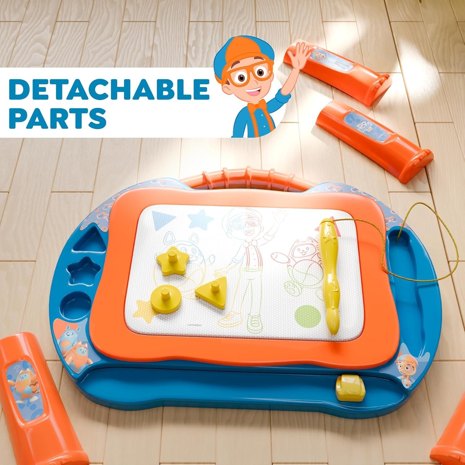 Lollipop Blippi Magnetic Writing Tablet for Kids – Ideal Baby & Toddler Toys