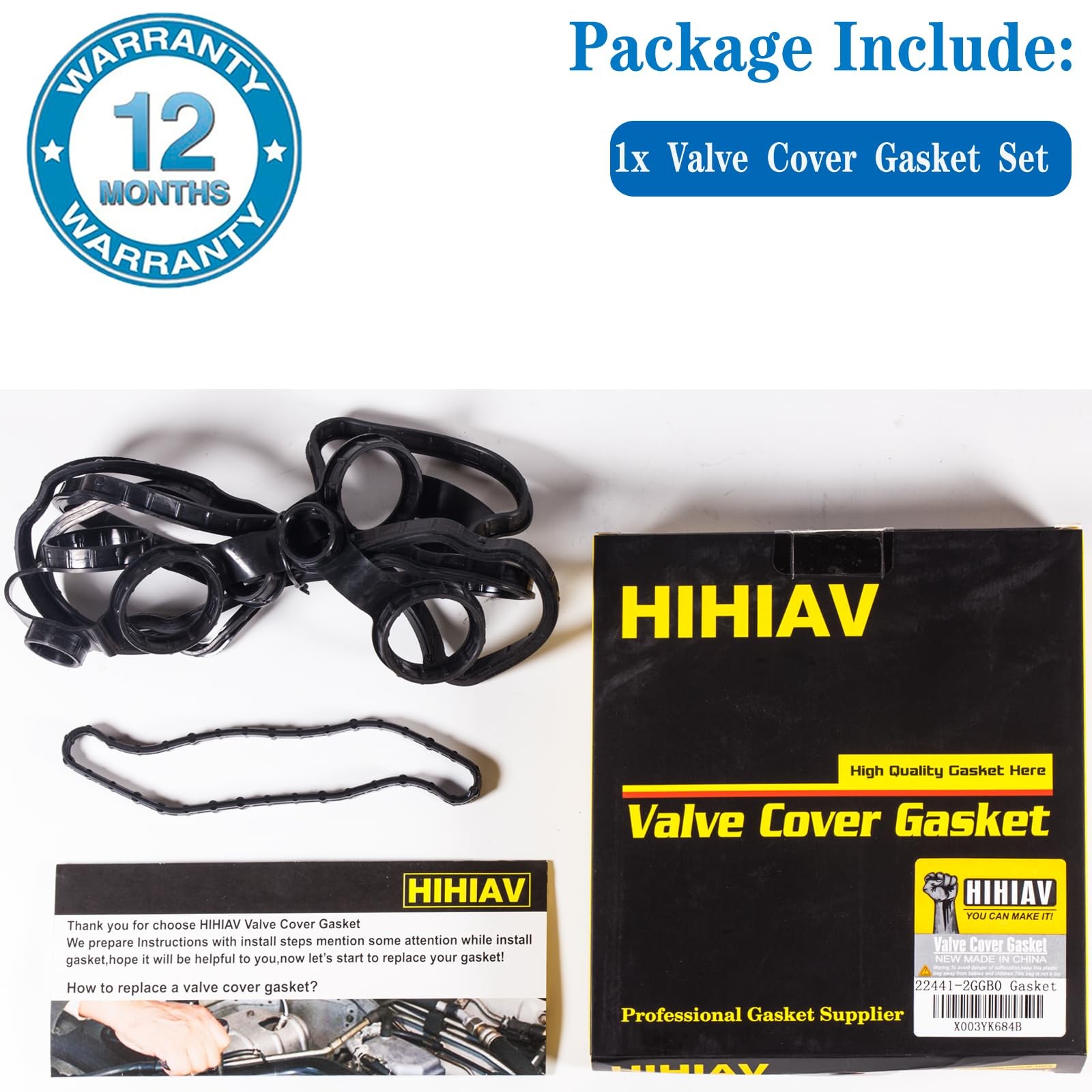22441-2GGB0 VS50892 Engine Valve Cover Gasket 2016-2020 2.0 2.4L