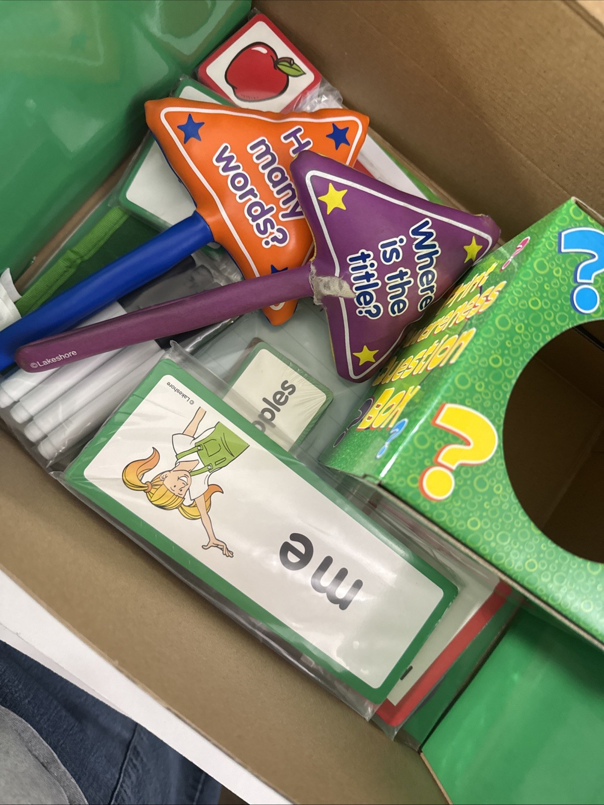 Lakeshore Activity Boxes Ages 3+, Getting Ready To Read, Phonological & Print ✅