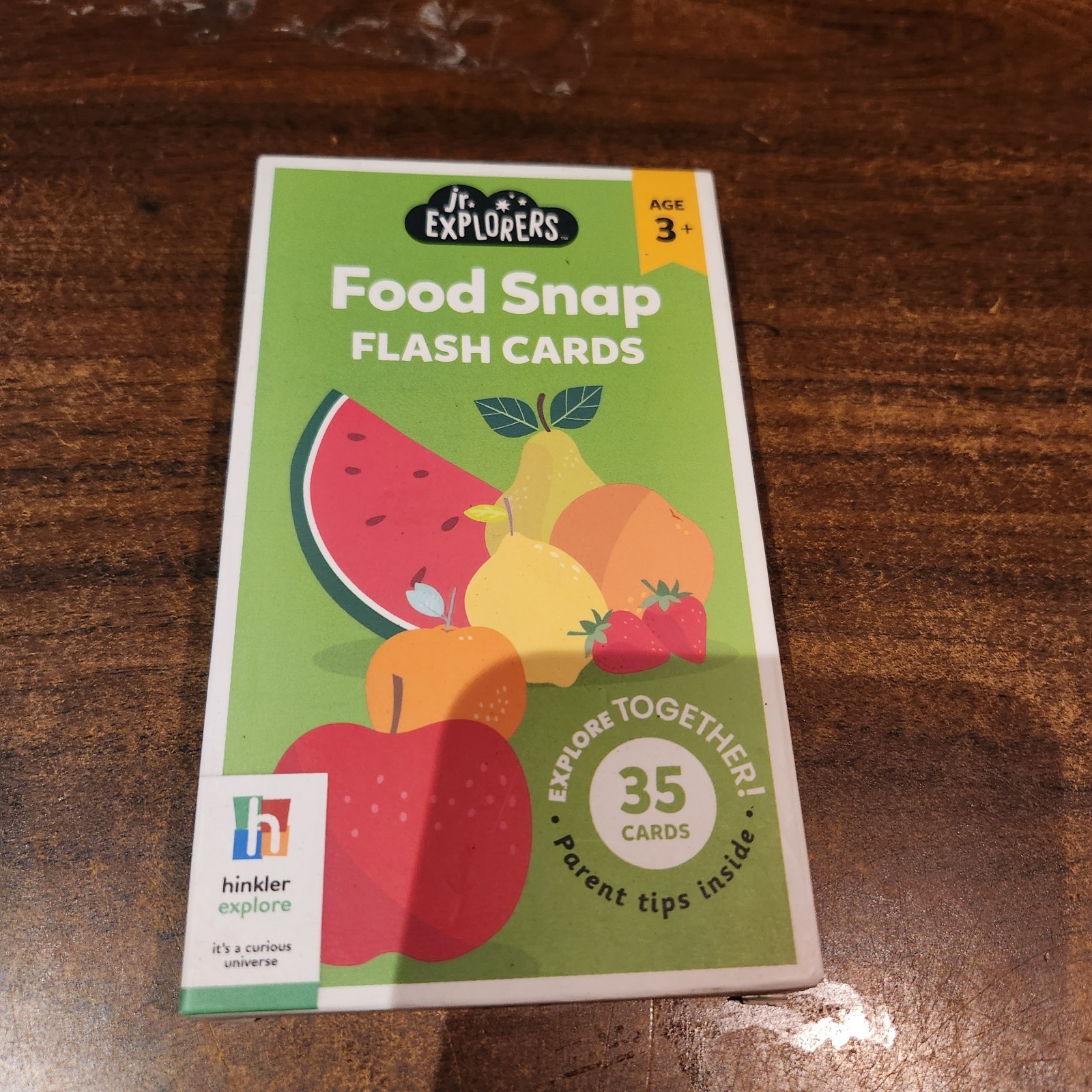 4 -Hinkler jr. Explorers Flash Cards, Pets Memory, Short Words, Food & Color
