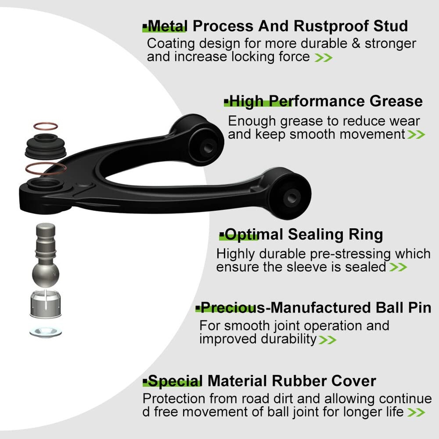 SCITOO 1pcs Front Steering Outer Tie Rod End Fit 2013-2018 For Ram 1500 2019-…