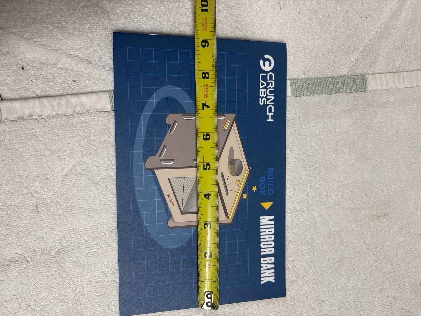 Crunch Labs Mirror Bank Instruction Manual ONLY Mark Rober Build Box Booklet