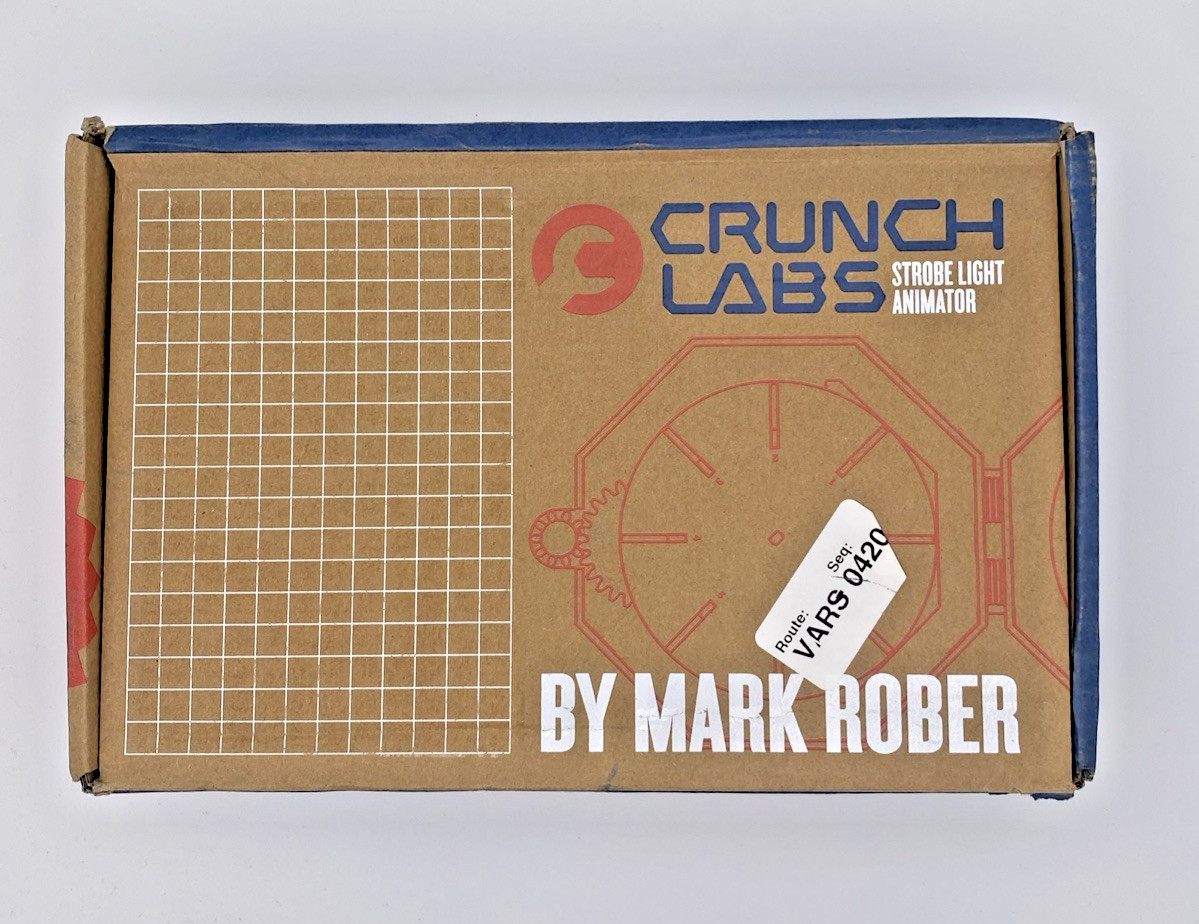 Crunch Labs Strobe Light Animator Builder Box Mark Rober STEM Kit