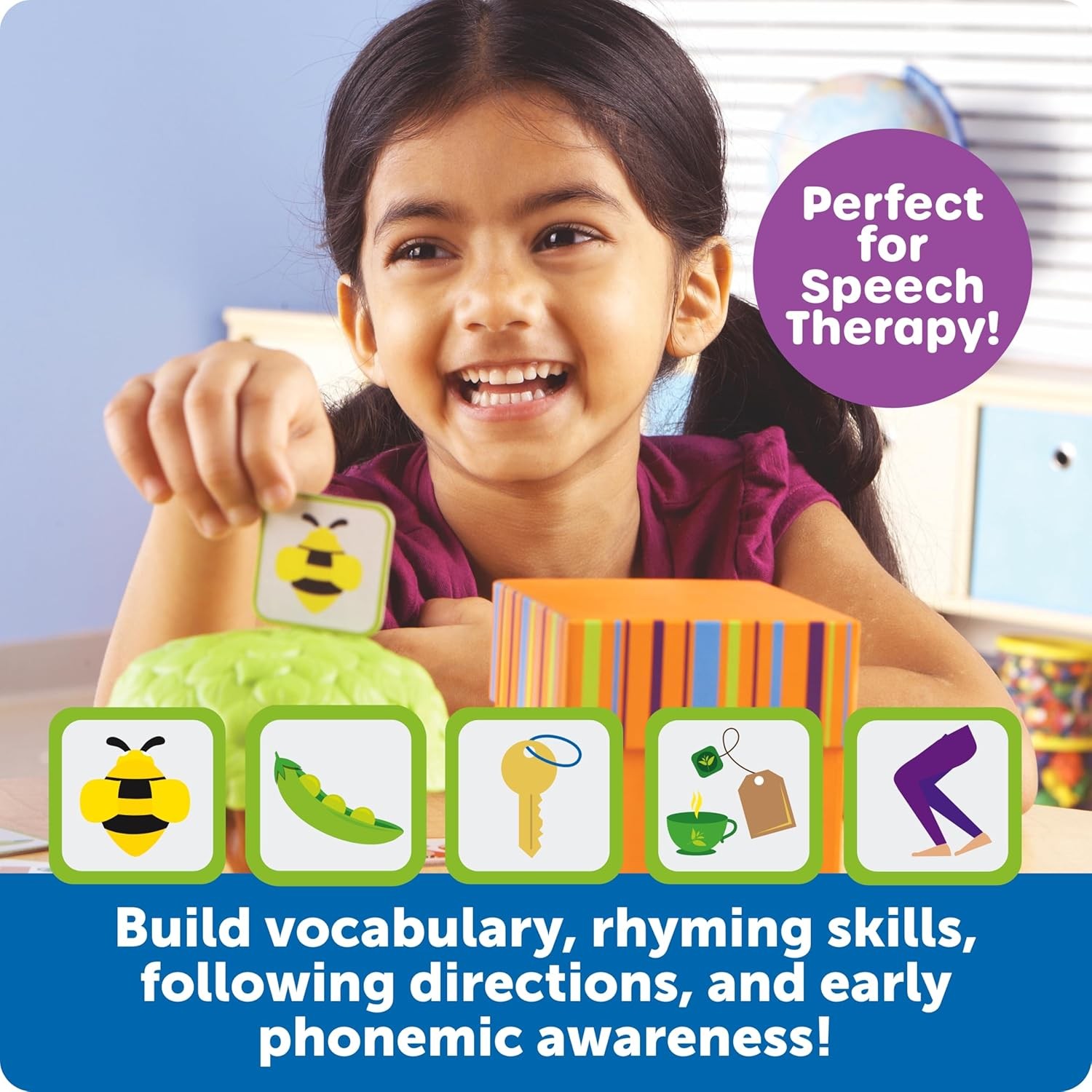 Learning Resources Fox in The Box Position Word Game