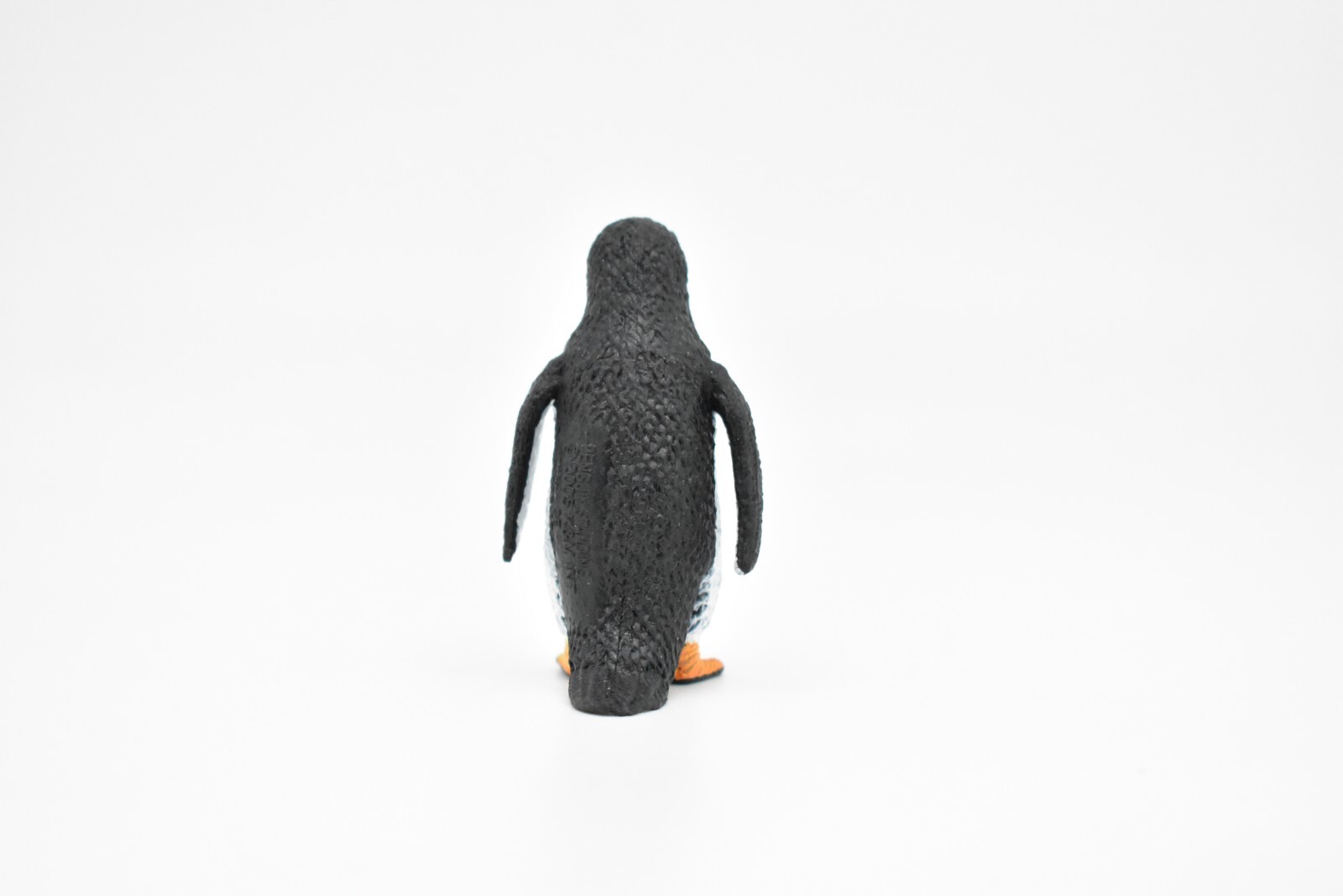 Penguin, Adelie, Very Nice Rubber Model, Hand Painted Toy 2″ F1107 B203