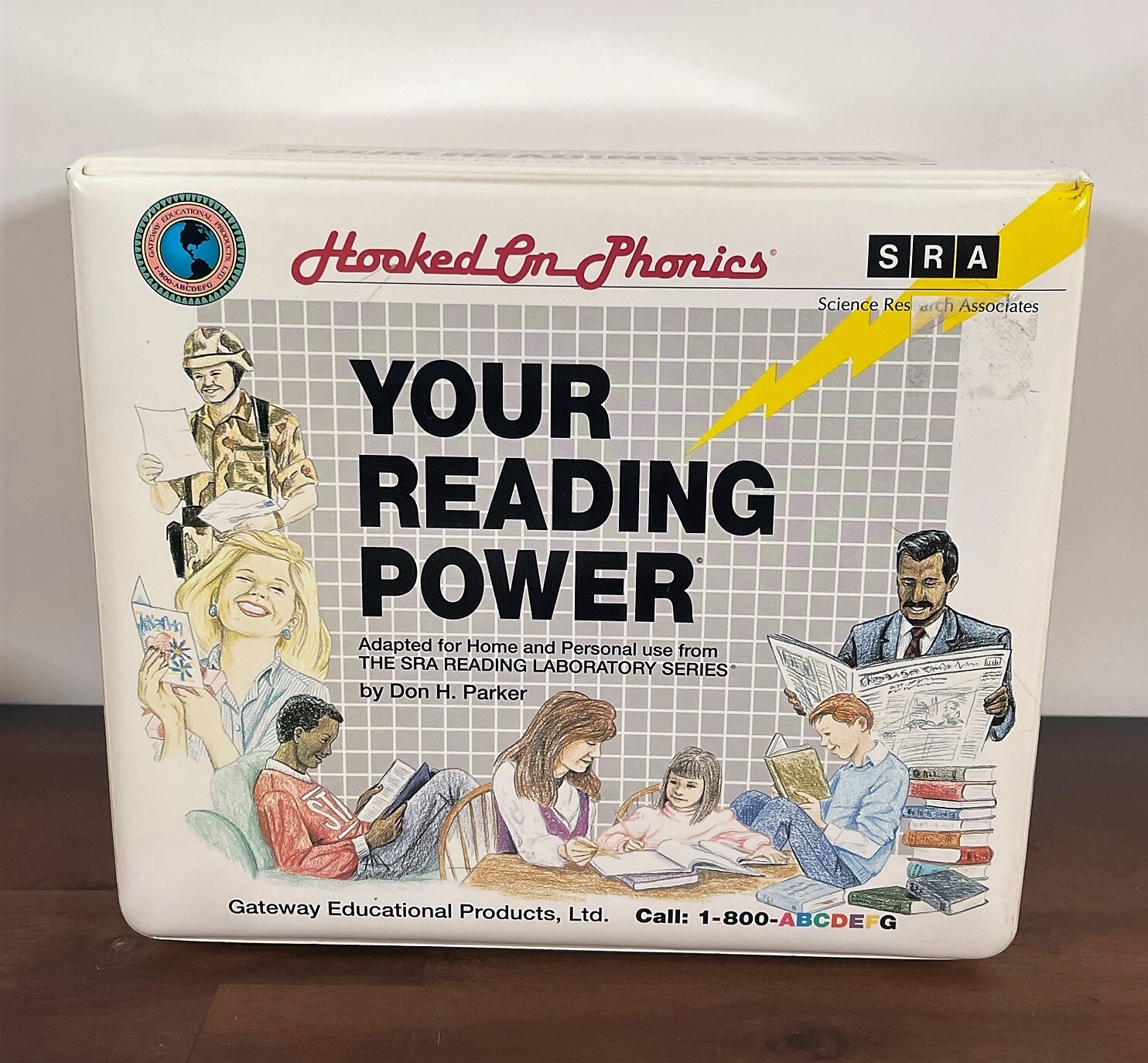 Hooked on Phonics Reading Power SRA Cassettes Booklet Key Set 1992 Vintage
