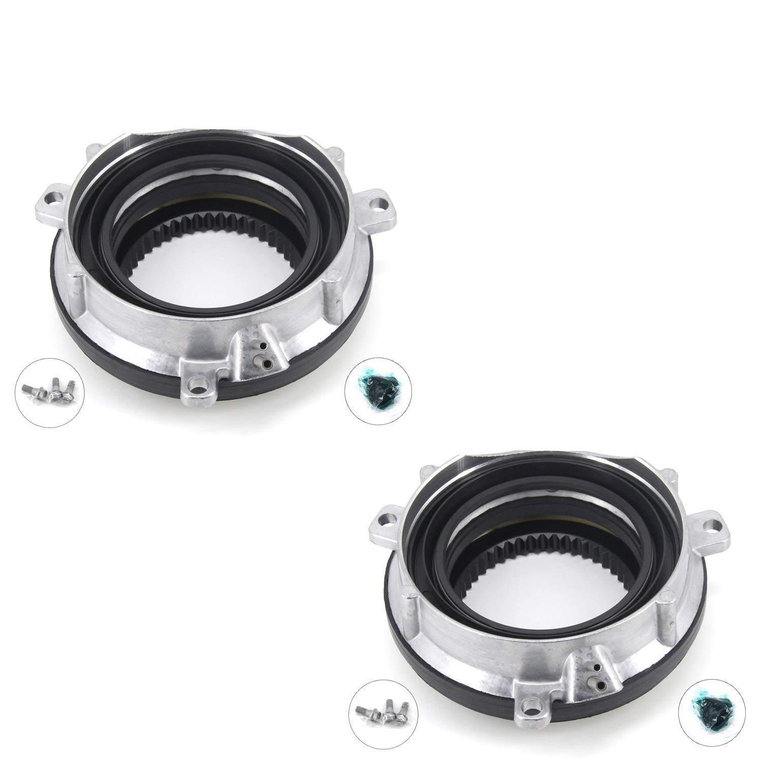 2 PCS 4×4 Locking Hub Actuator Replacement for 2004-2015 Ford F150 2003-2015 …