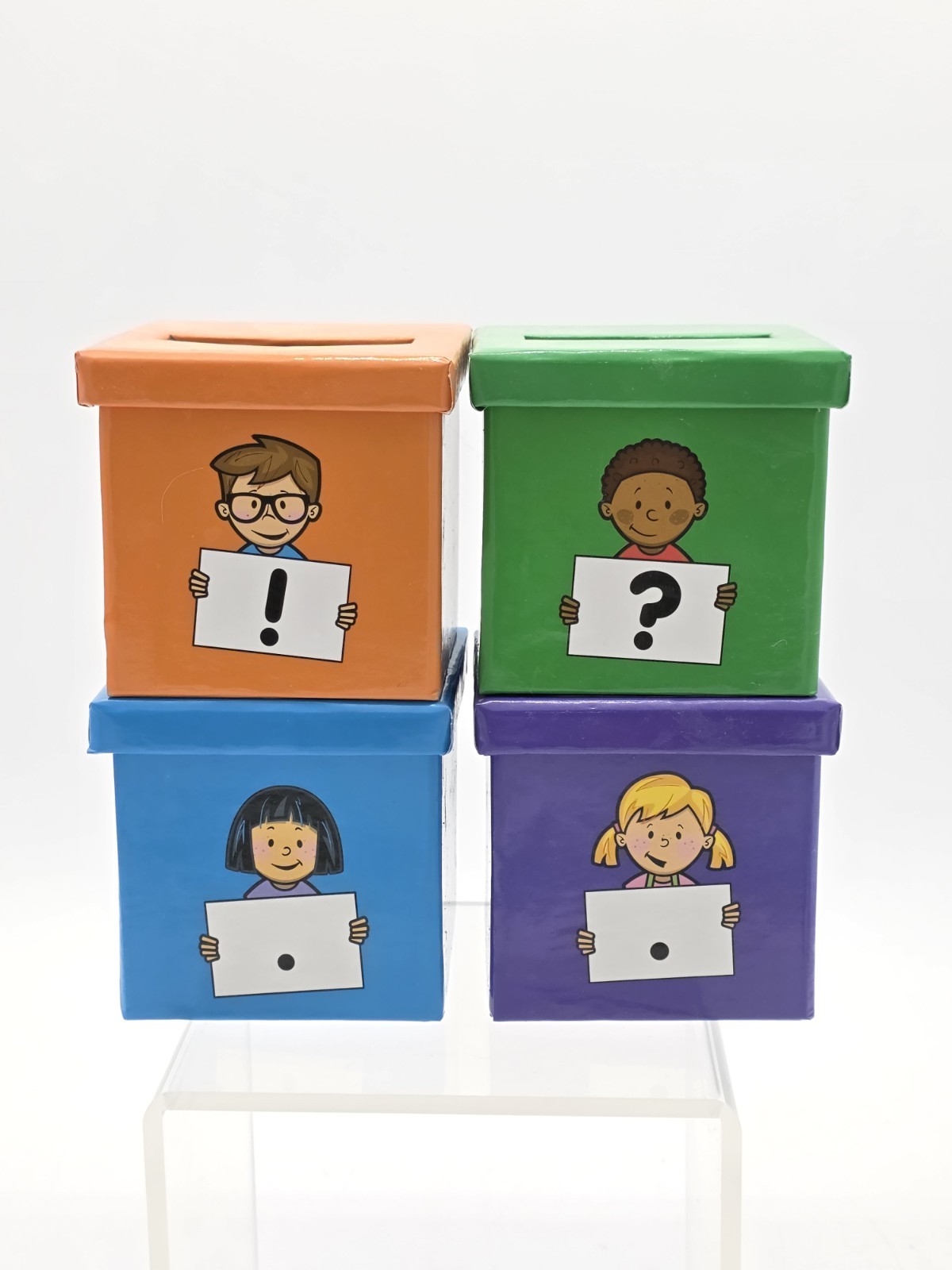 Type of Sentence Sorting Boxes Game With Answer Key, Educational, Complete, Used