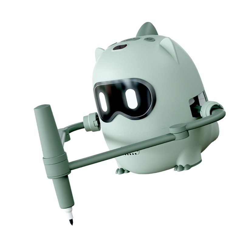 Rechargeable Drawing Robot Machine 100Painting Cards For Kids Creativity