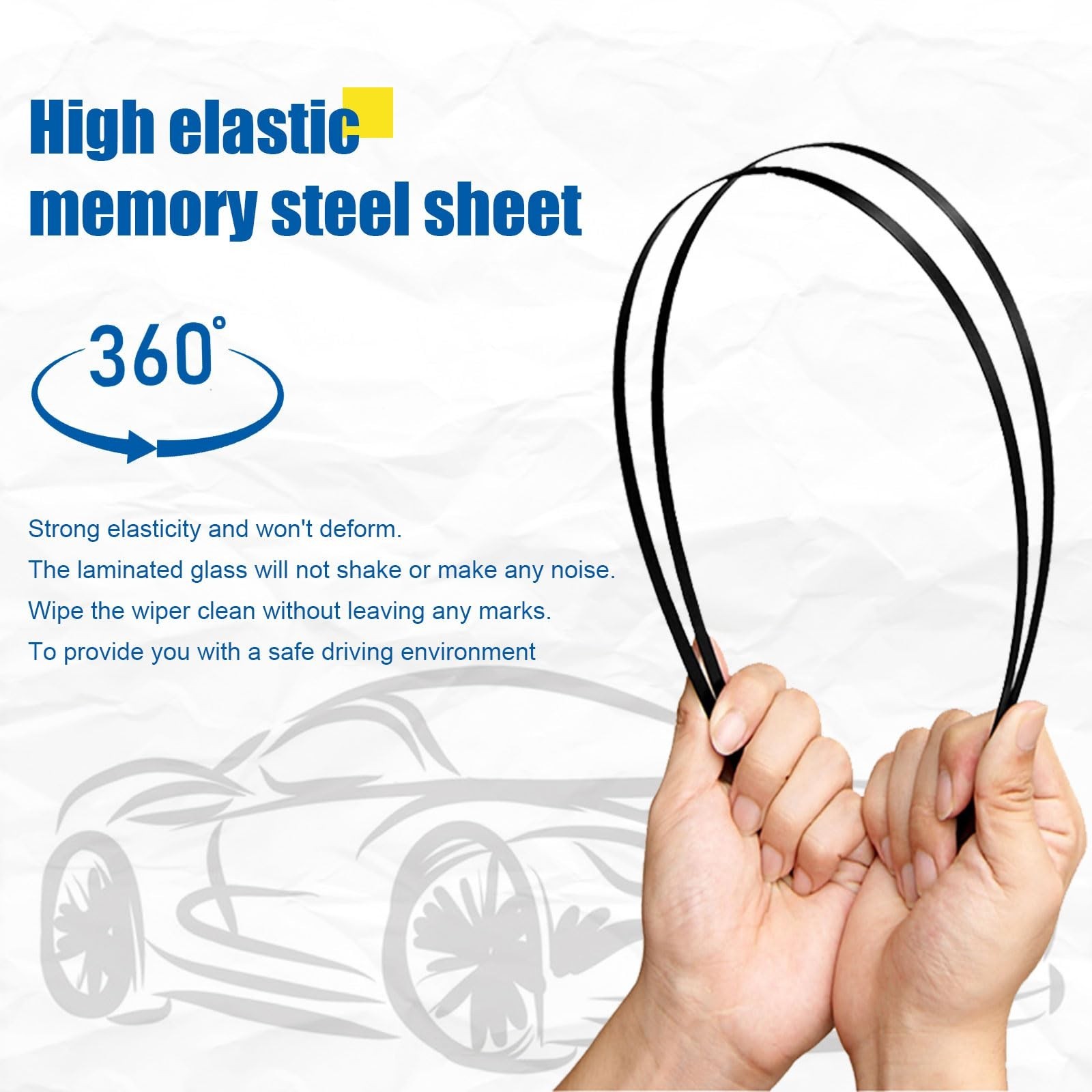26″+16″ Windshield Wipers With 10″ Rear Wiper Blade Sets Automotive Replaceme…