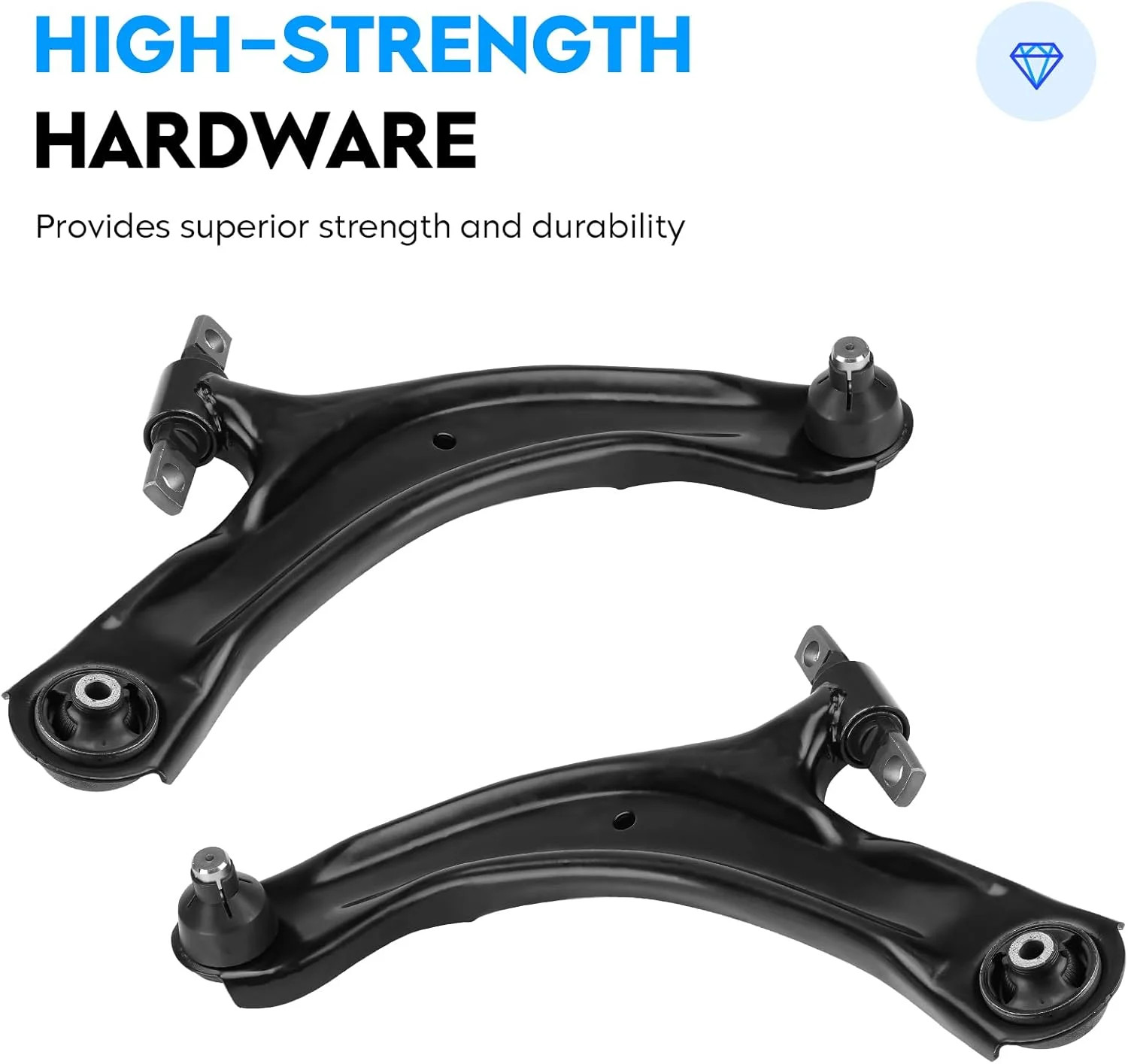 Front Lower Control Arm + End Link for Nissan Rogue 2008-2013 & Select 2014-2…