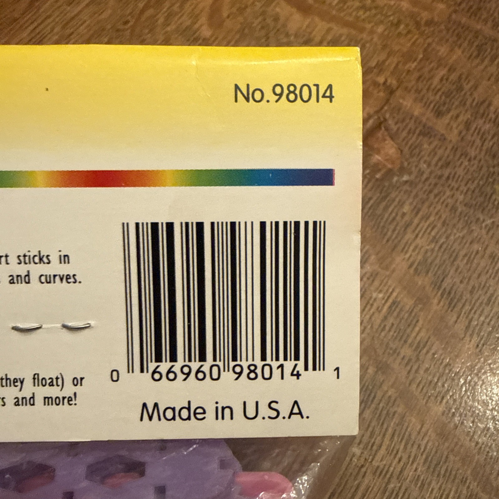 Roylco Structure Sticks Building Construction Set 75 Sticks #98014