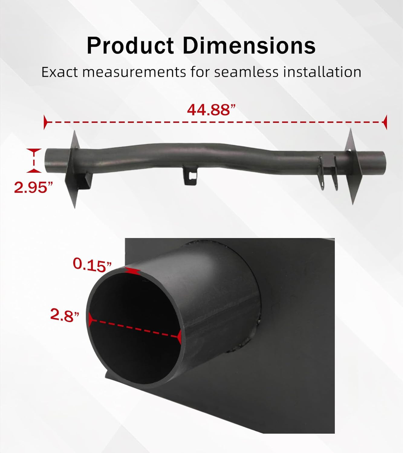 Rear Fuel Tank Support Crossmember Fit for 1999-2006 Chevy Silverado and GMC Sie