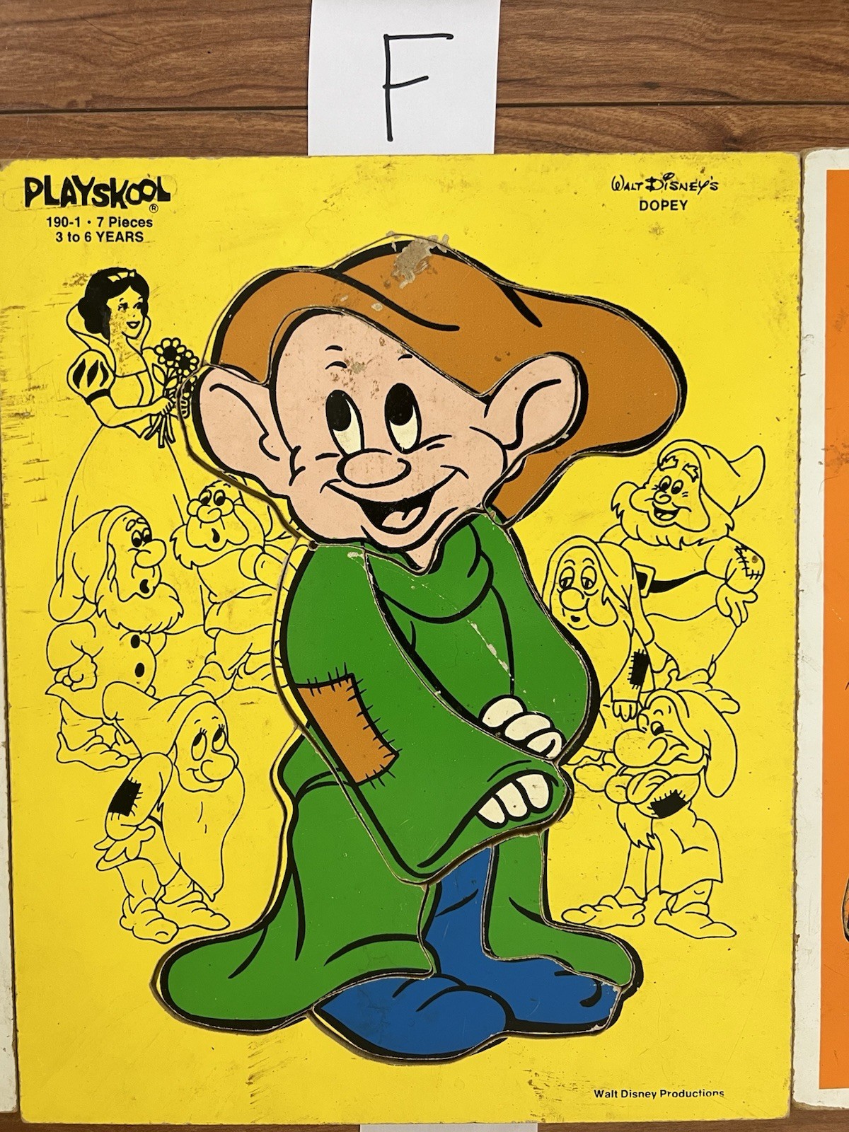 Vintage 1970s Playskool Puzzles Sold Individually