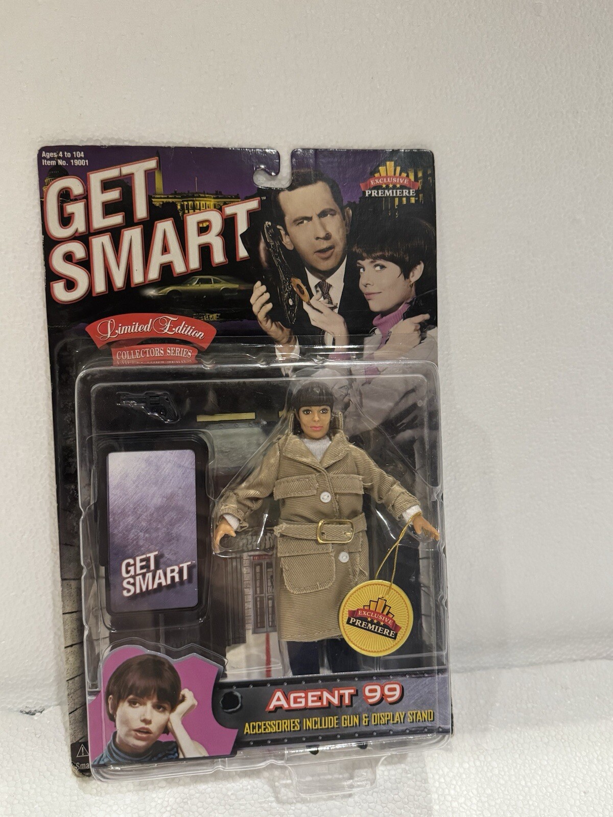 GET SMART AGENT 99 LIMITED EDITION 1998 ACTION FIGURE SEALED