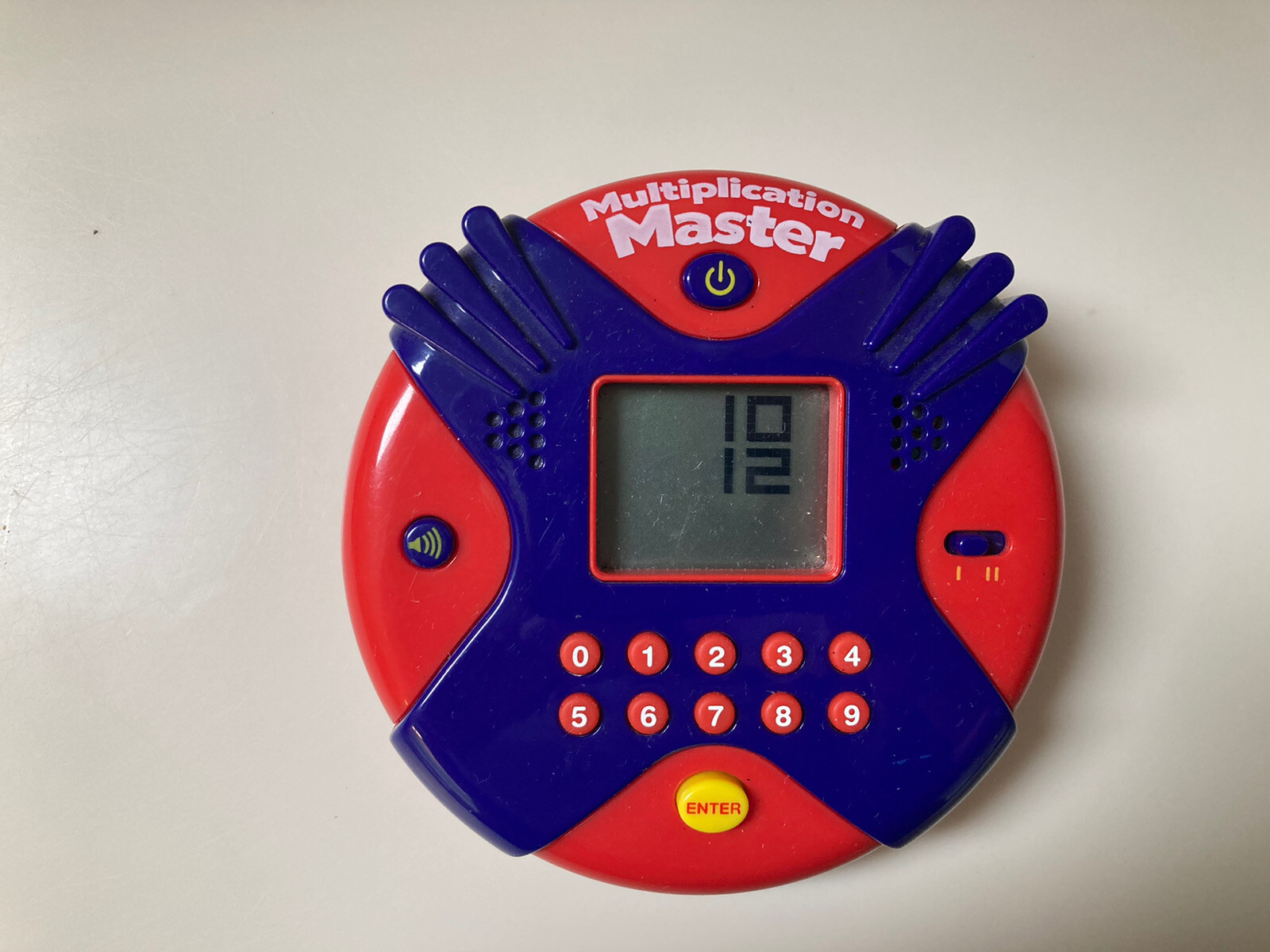 Multiplication Master Educational Handheld Flashcard Game Learning Resources 7+