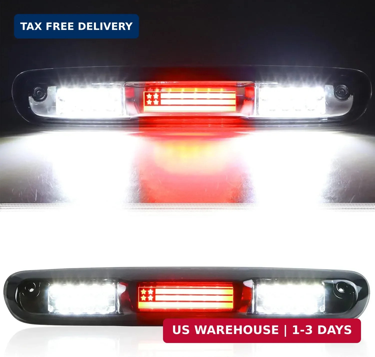 Tresound LED Third 3rd Brake Light for 2007-2013 Chevy Silverado GMC Sierra 1500