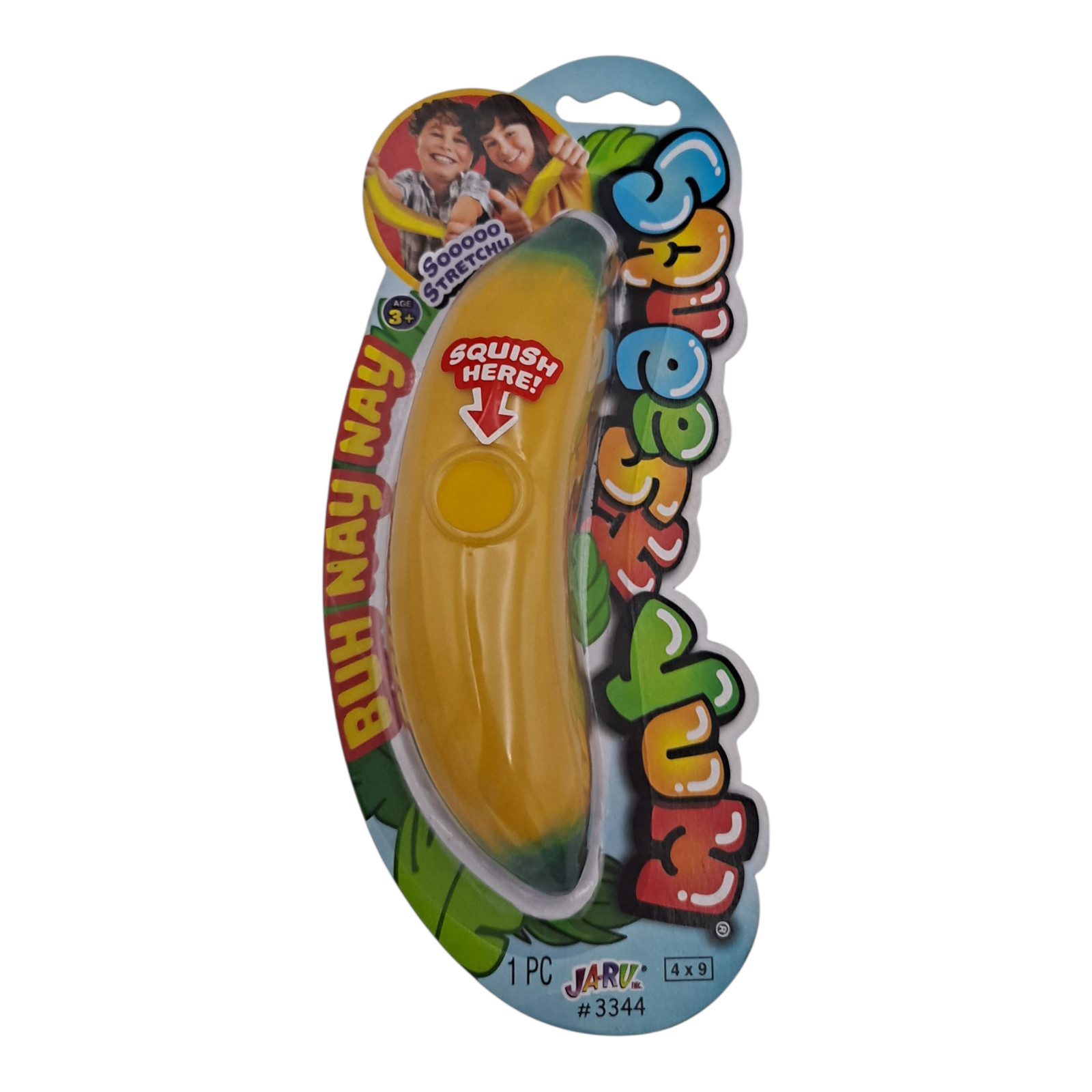Squishy & Stretchy Scencery Toys (Lot Of 2) Carrot 🥕 Bannana 🍌 For ages 4+