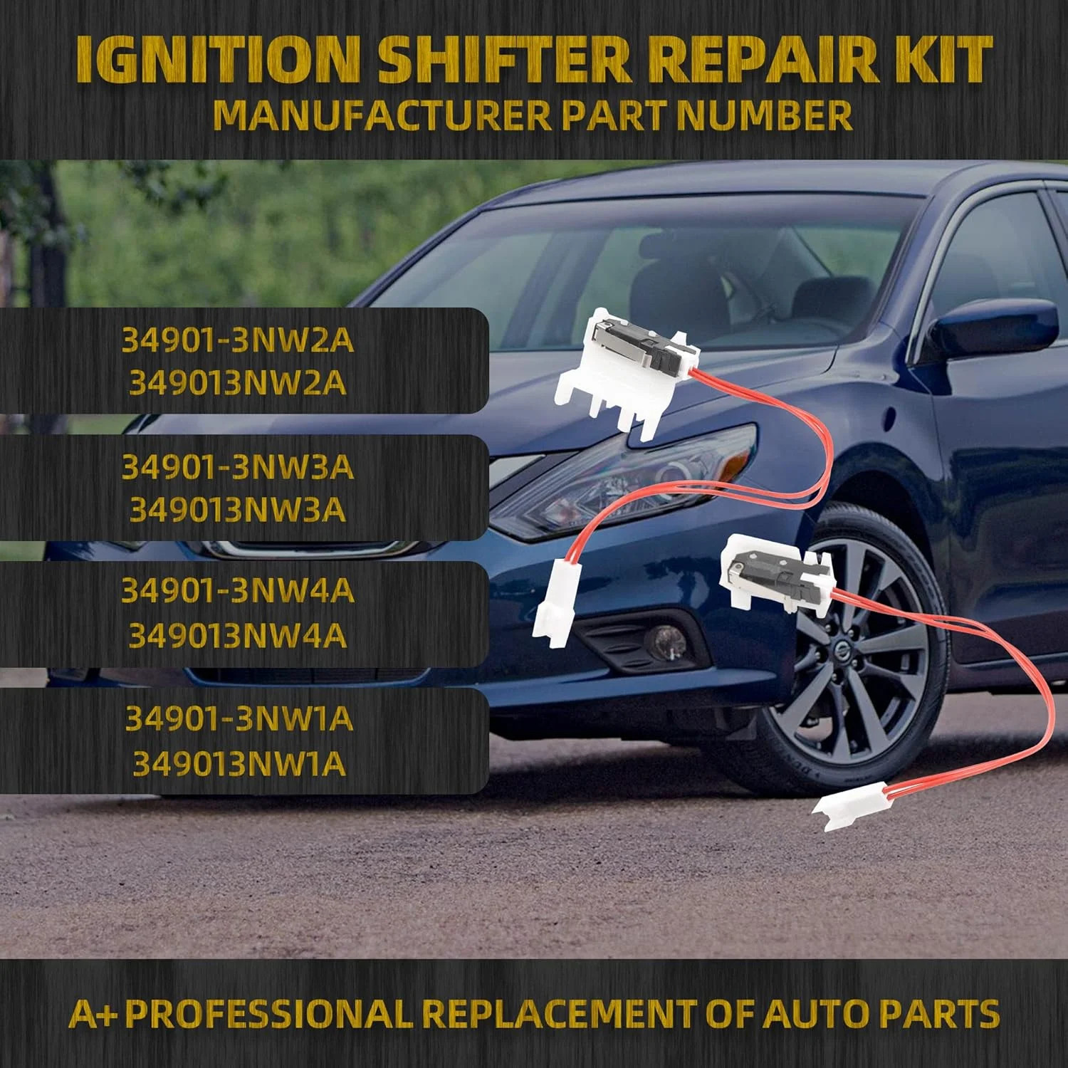 Dasbecan RK5842 Shifter Repair Kit Compatible with Nissan Sentra Pathfinde Altim